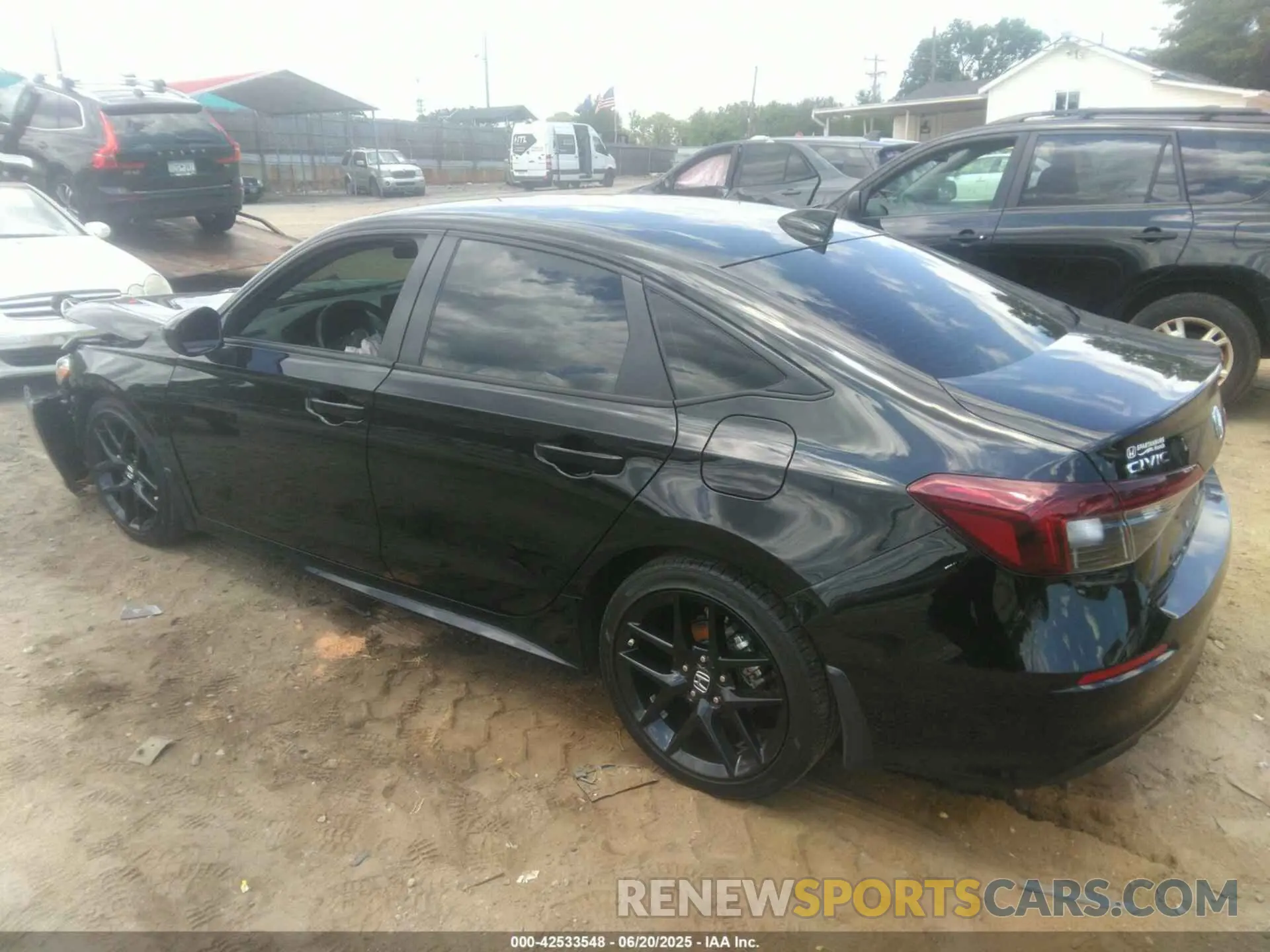3 Photograph of a damaged car 2HGFE2F51SH552326 HONDA CIVIC 2025