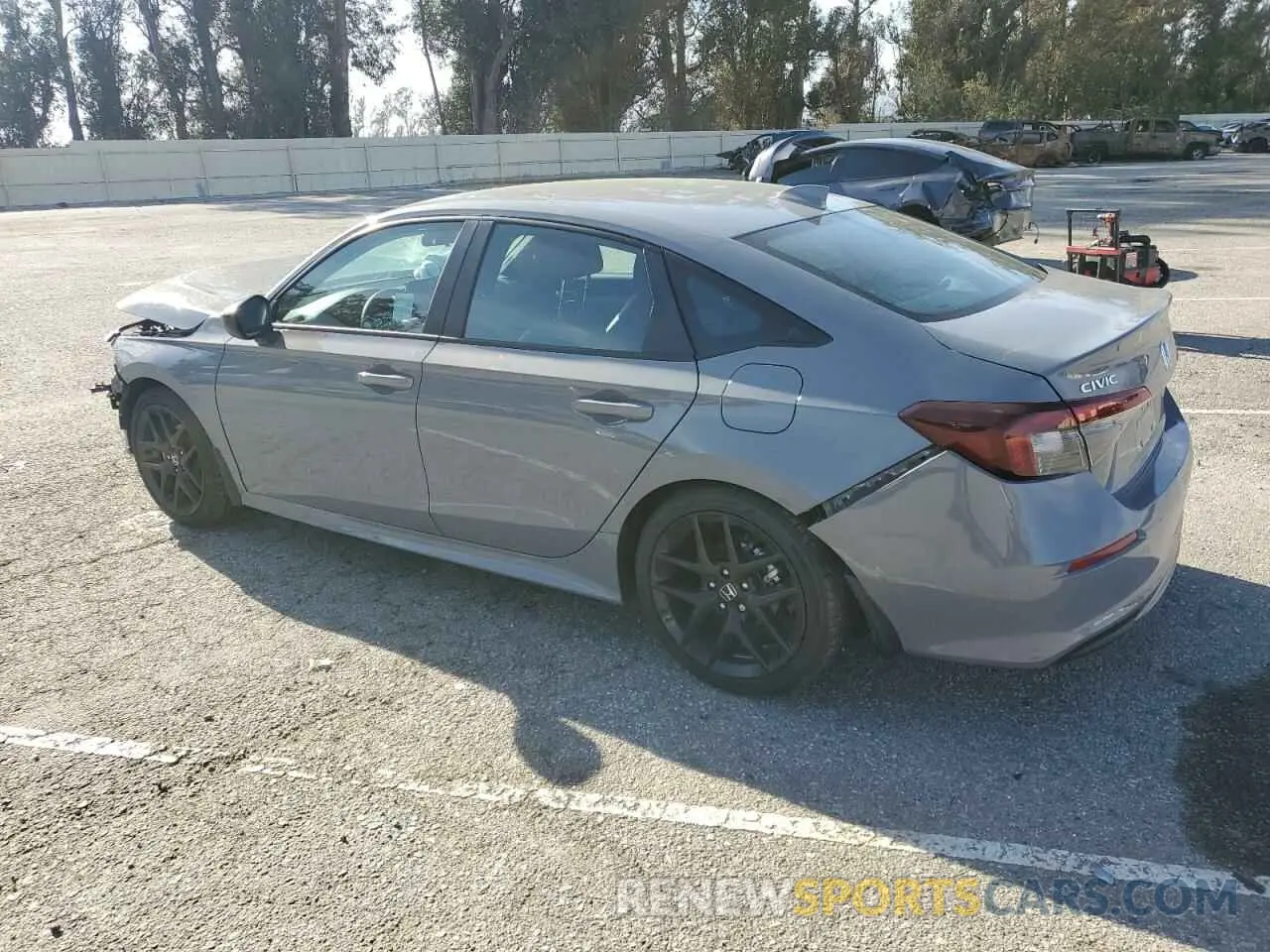 2 Photograph of a damaged car 2HGFE2F51SH557221 HONDA CIVIC 2025