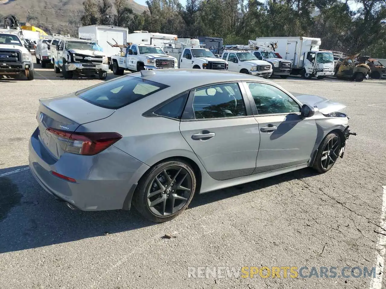 3 Photograph of a damaged car 2HGFE2F51SH557221 HONDA CIVIC 2025