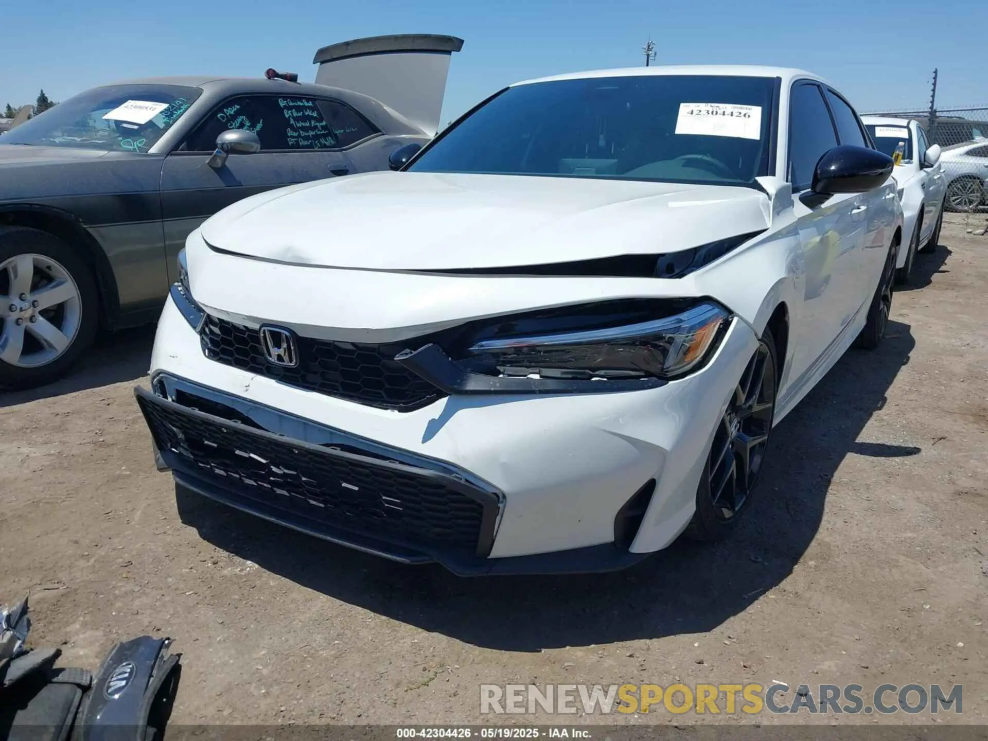 2 Photograph of a damaged car 2HGFE2F51SH567280 HONDA CIVIC 2025