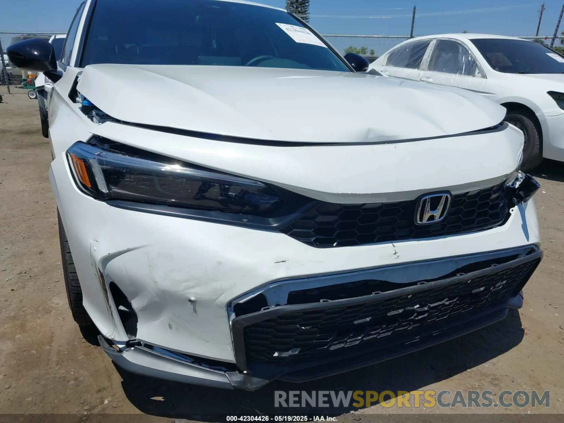 6 Photograph of a damaged car 2HGFE2F51SH567280 HONDA CIVIC 2025