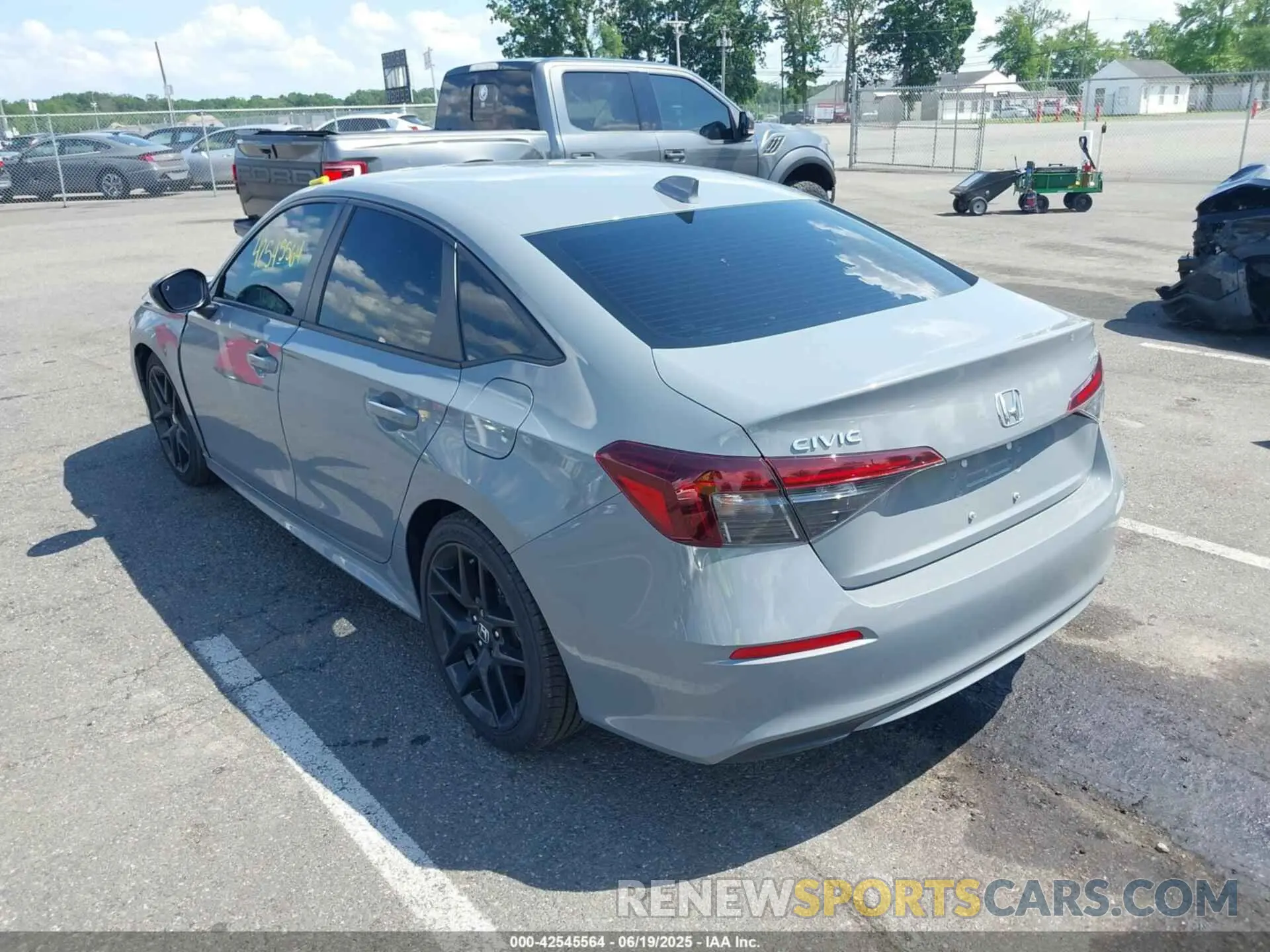 3 Photograph of a damaged car 2HGFE2F51SH573354 HONDA CIVIC 2025