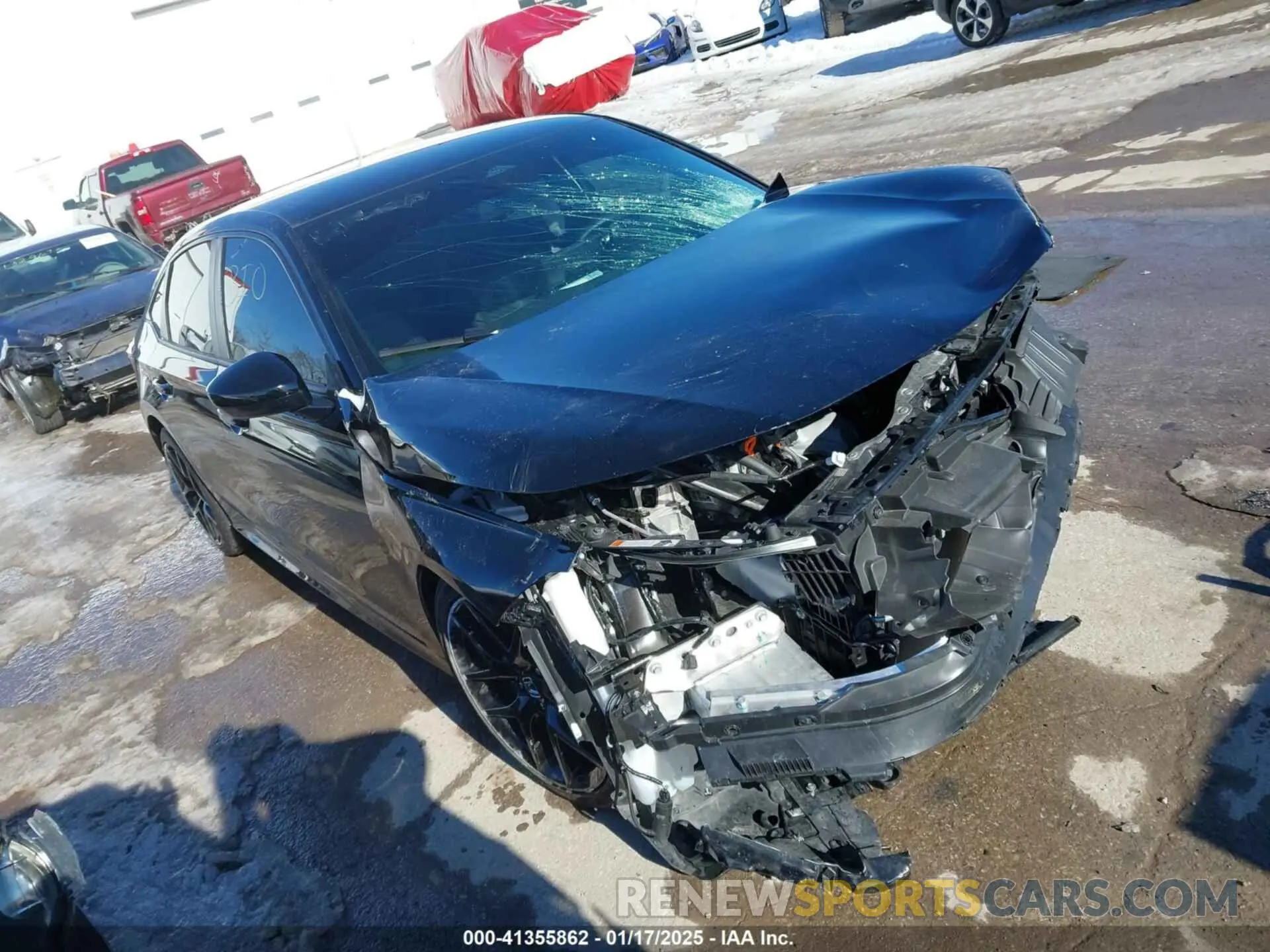 1 Photograph of a damaged car 2HGFE2F52SH502809 HONDA CIVIC 2025