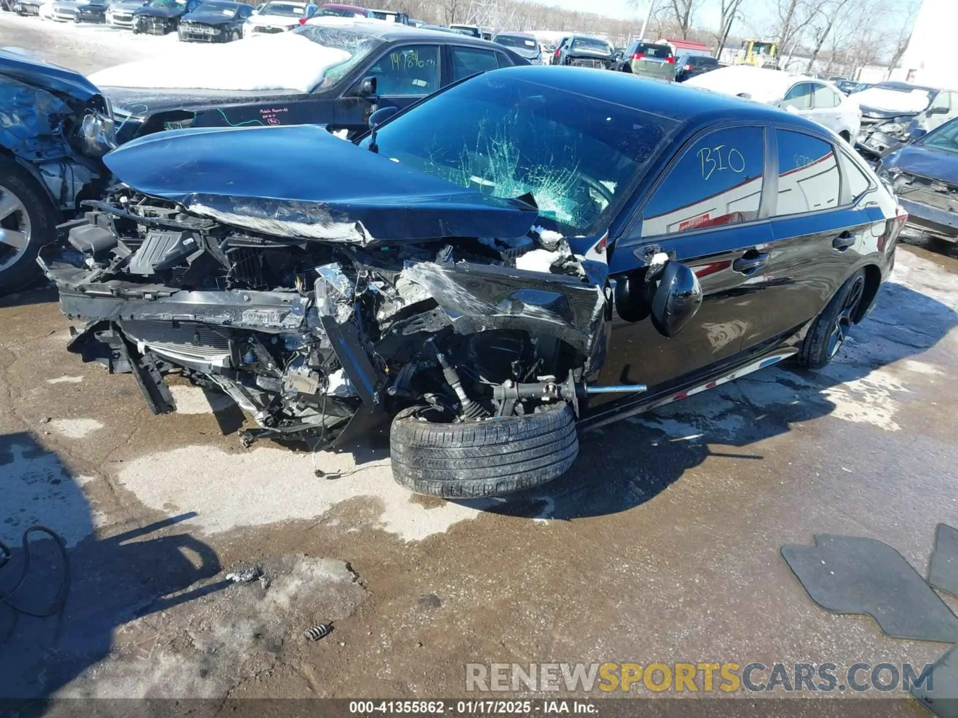 2 Photograph of a damaged car 2HGFE2F52SH502809 HONDA CIVIC 2025