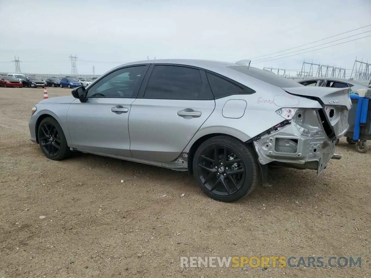 2 Photograph of a damaged car 2HGFE2F52SH505791 HONDA CIVIC 2025