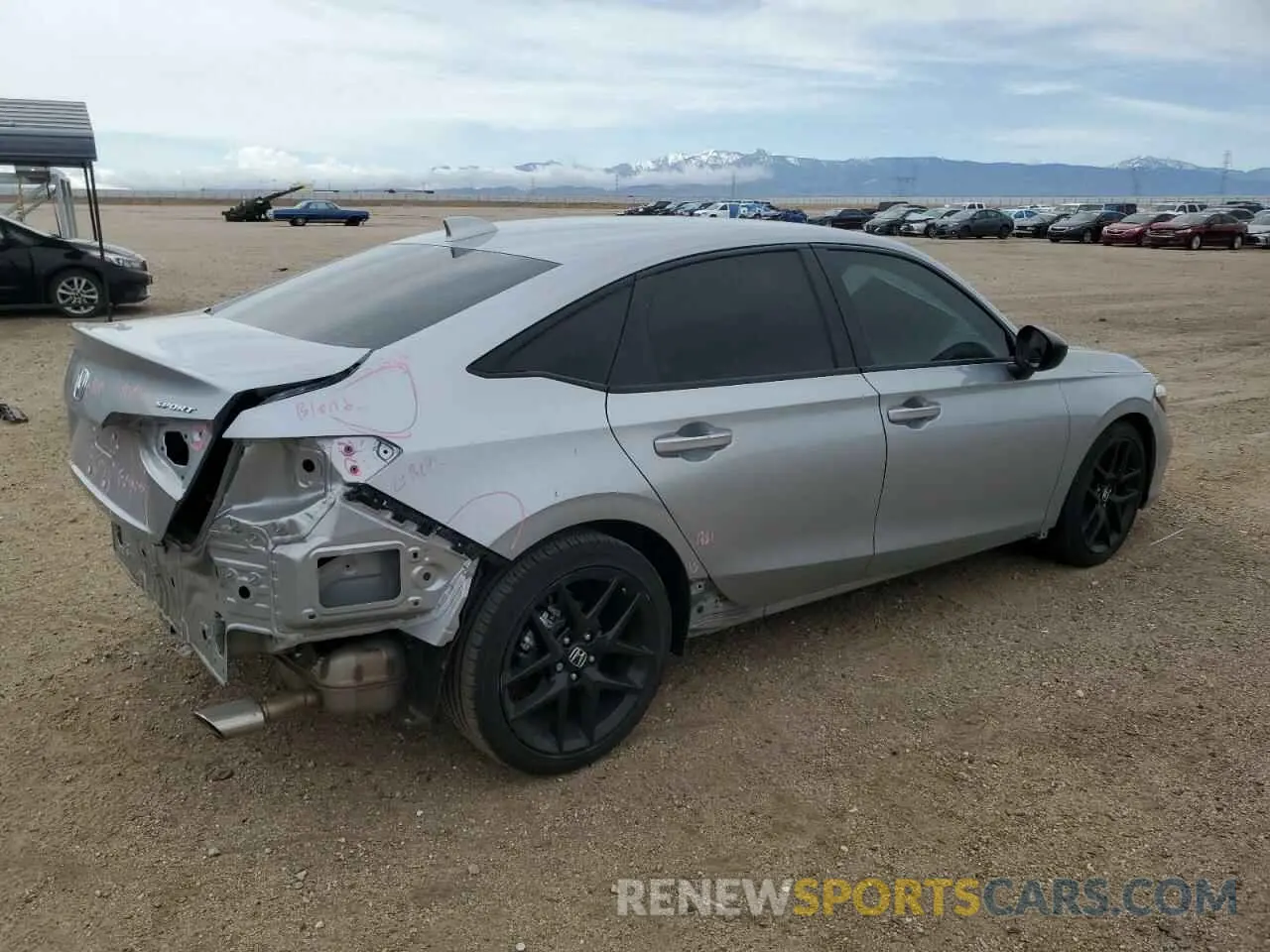 3 Photograph of a damaged car 2HGFE2F52SH505791 HONDA CIVIC 2025