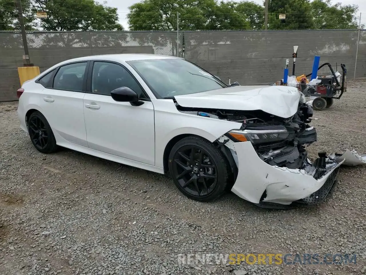 4 Photograph of a damaged car 2HGFE2F52SH523532 HONDA CIVIC 2025