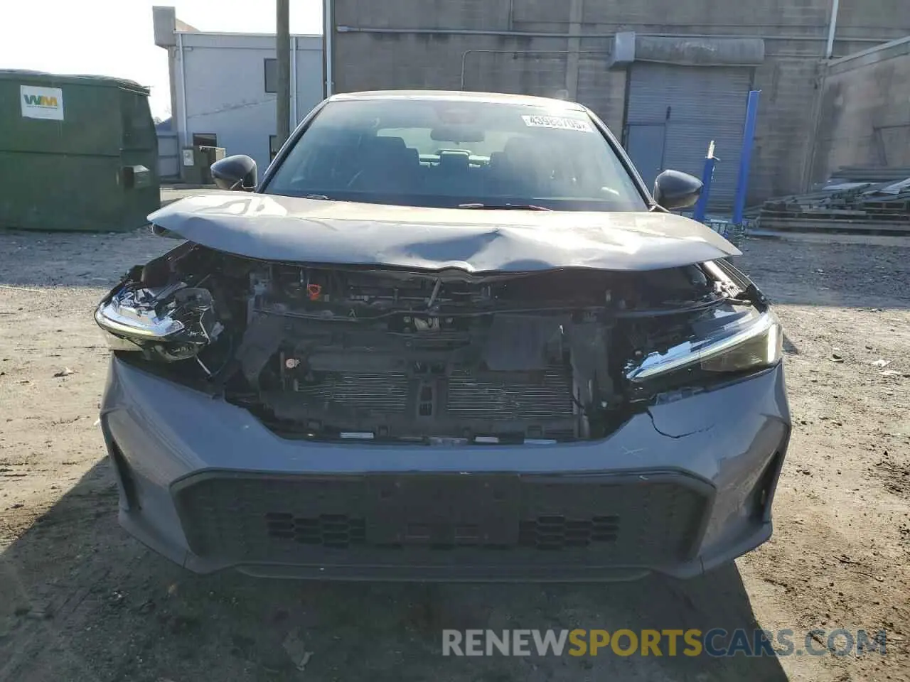 5 Photograph of a damaged car 2HGFE2F52SH543585 HONDA CIVIC 2025