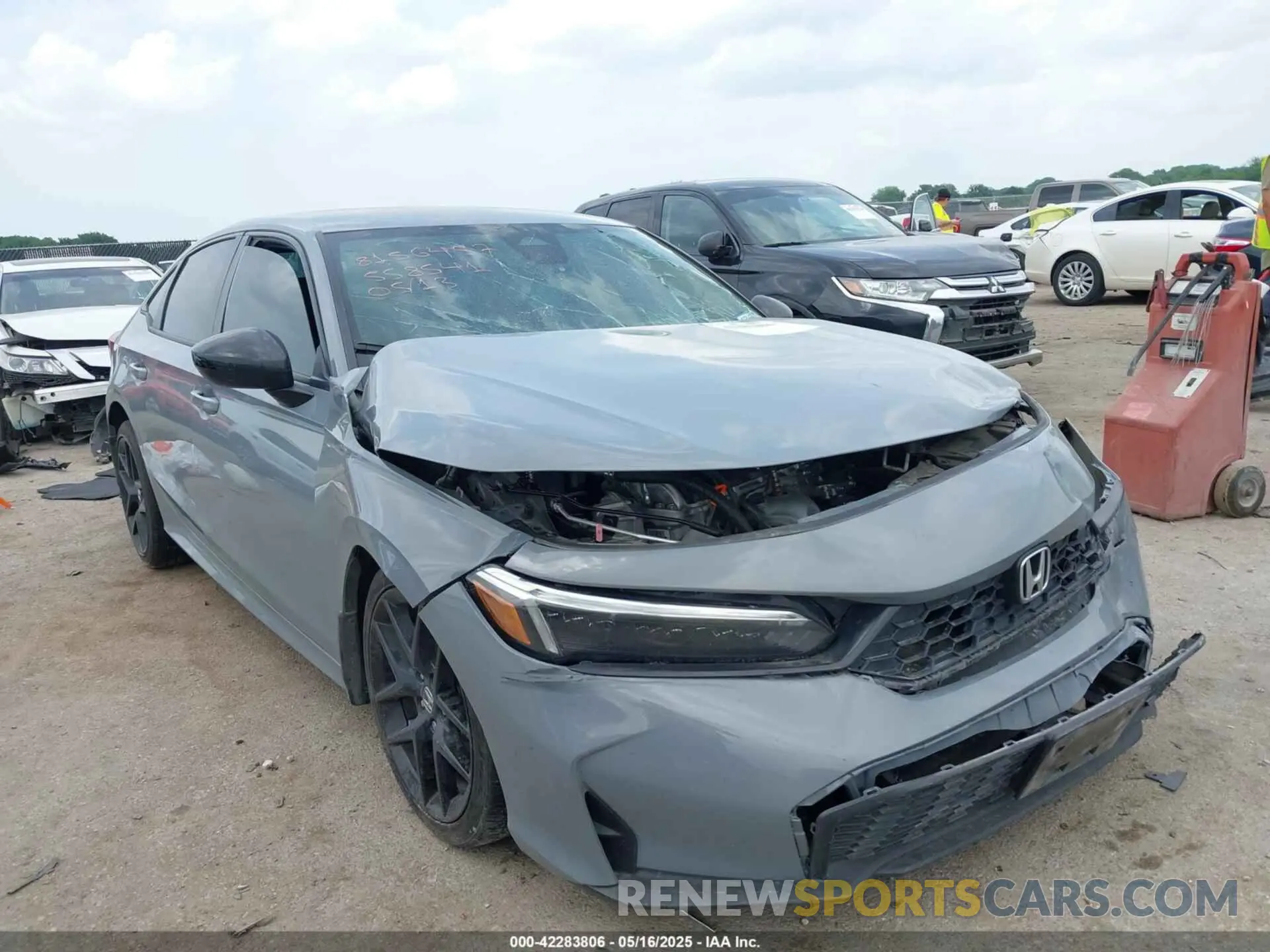 1 Photograph of a damaged car 2HGFE2F52SH558541 HONDA CIVIC 2025