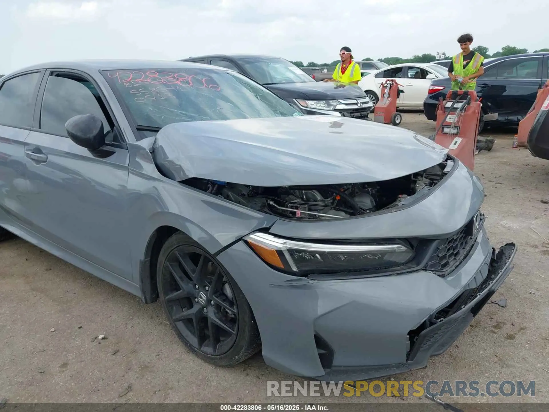 6 Photograph of a damaged car 2HGFE2F52SH558541 HONDA CIVIC 2025