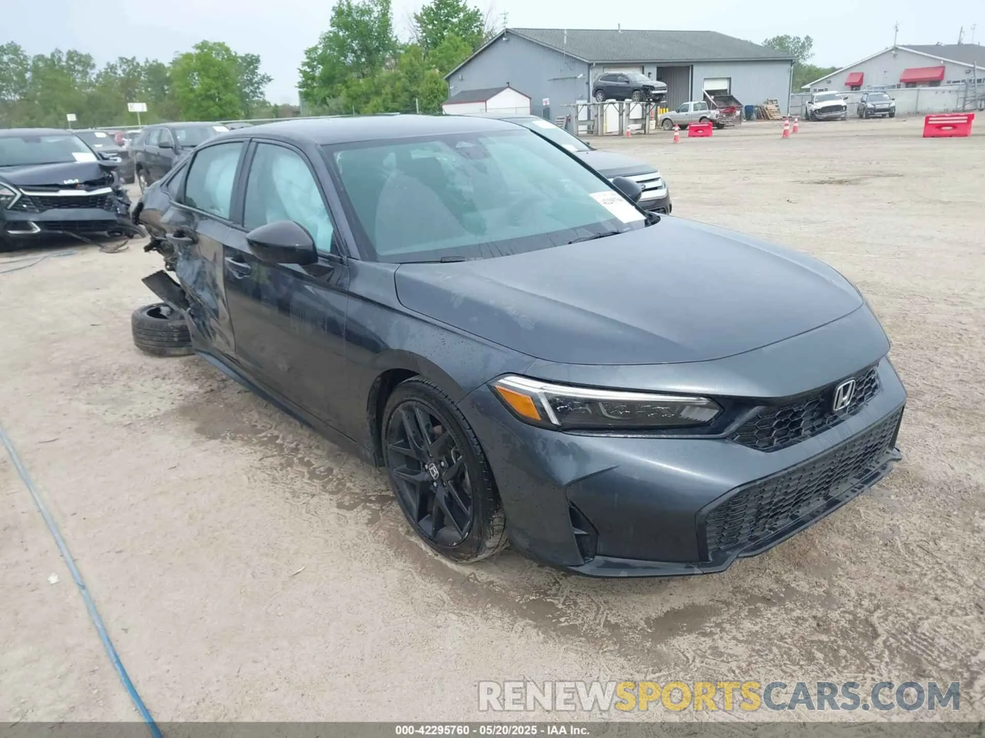 1 Photograph of a damaged car 2HGFE2F52SH570737 HONDA CIVIC 2025