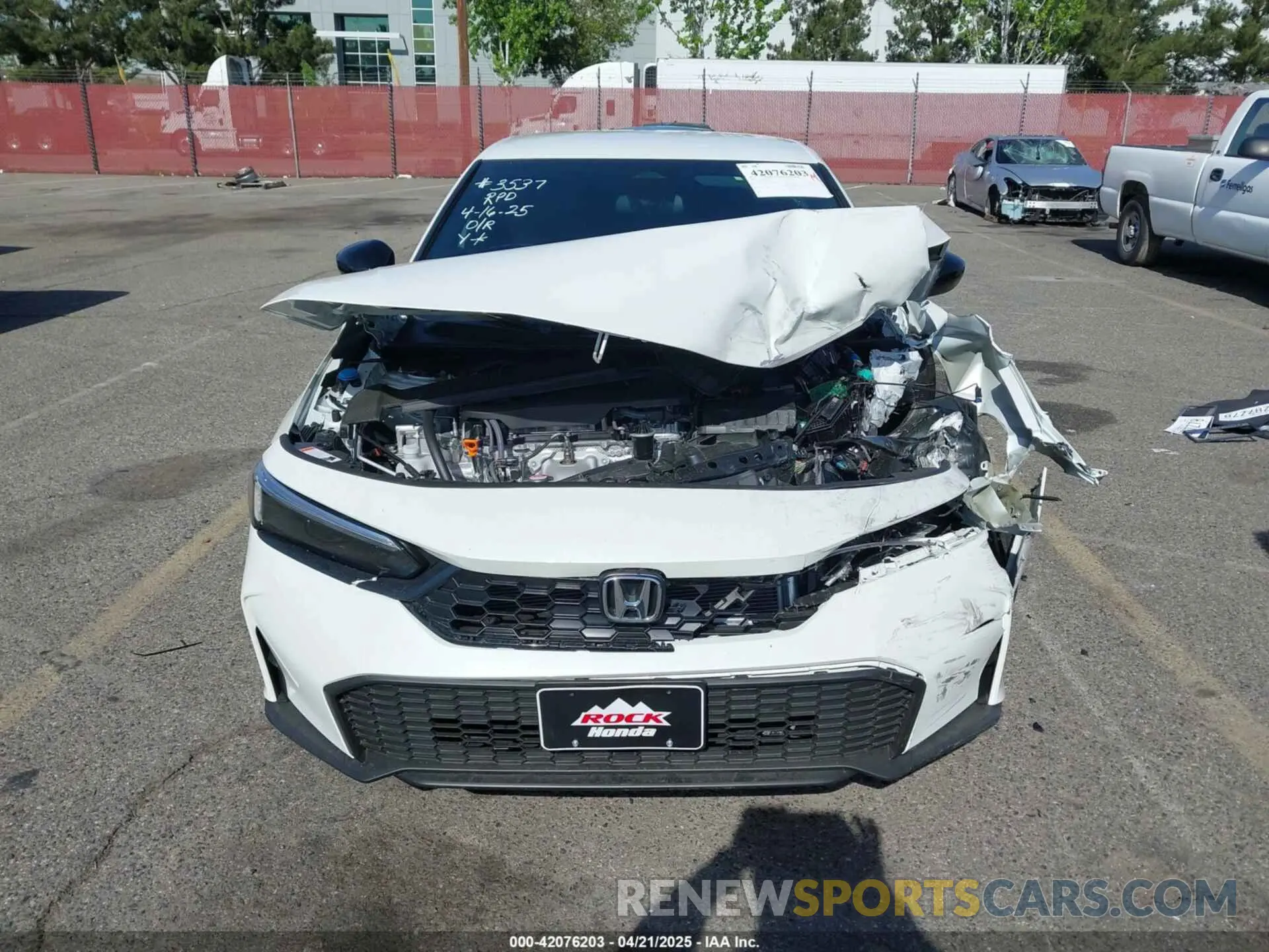 11 Фотография поврежденного автомобиля 2HGFE2F52SH576361 HONDA CIVIC 2025
