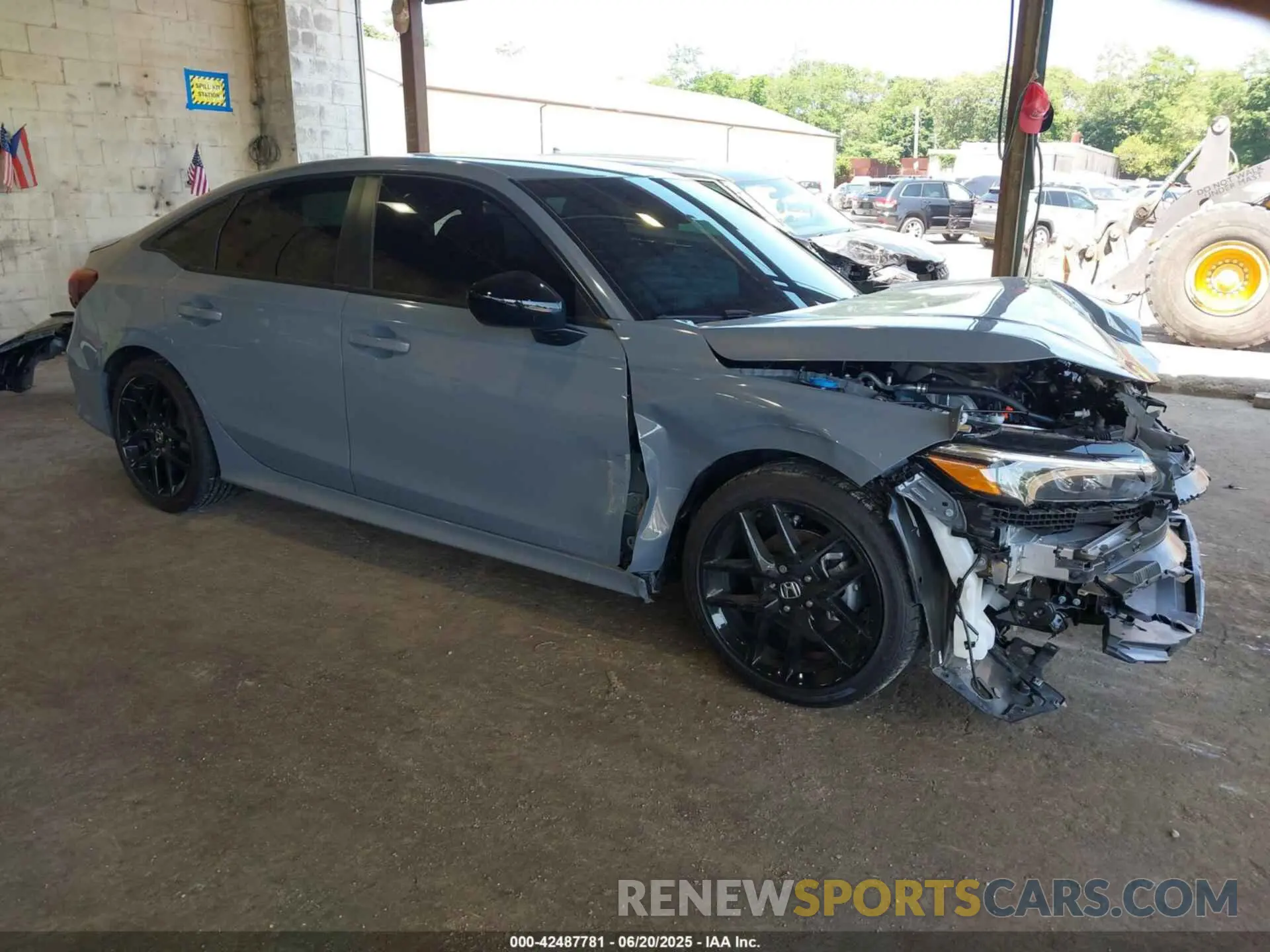 1 Photograph of a damaged car 2HGFE2F52SH580426 HONDA CIVIC 2025