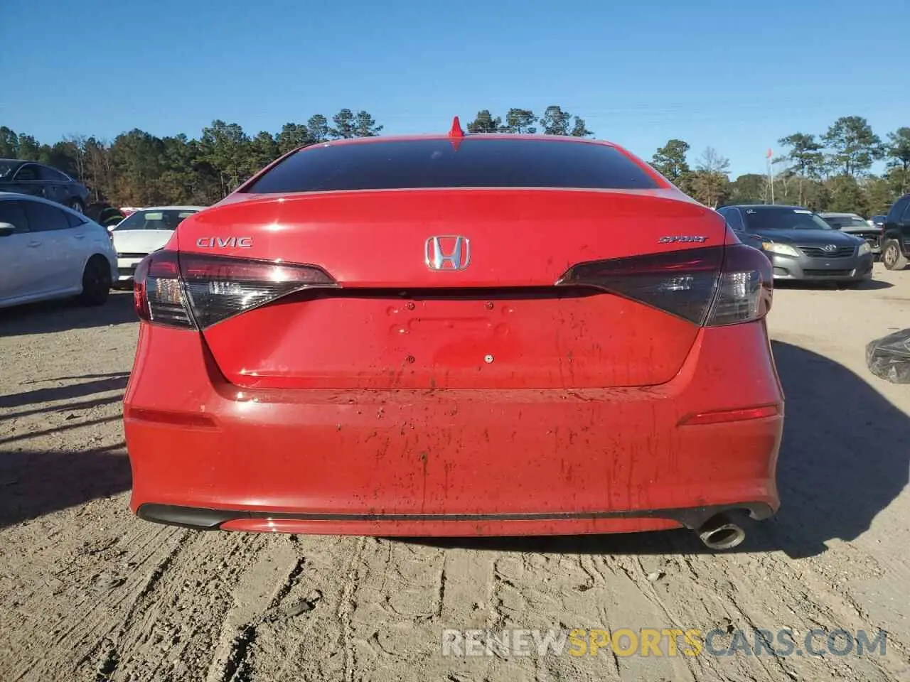 6 Photograph of a damaged car 2HGFE2F53SH502947 HONDA CIVIC 2025