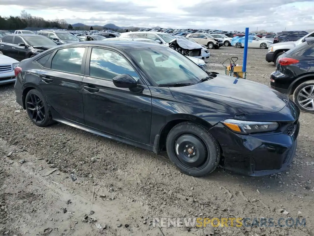 4 Photograph of a damaged car 2HGFE2F53SH513172 HONDA CIVIC 2025