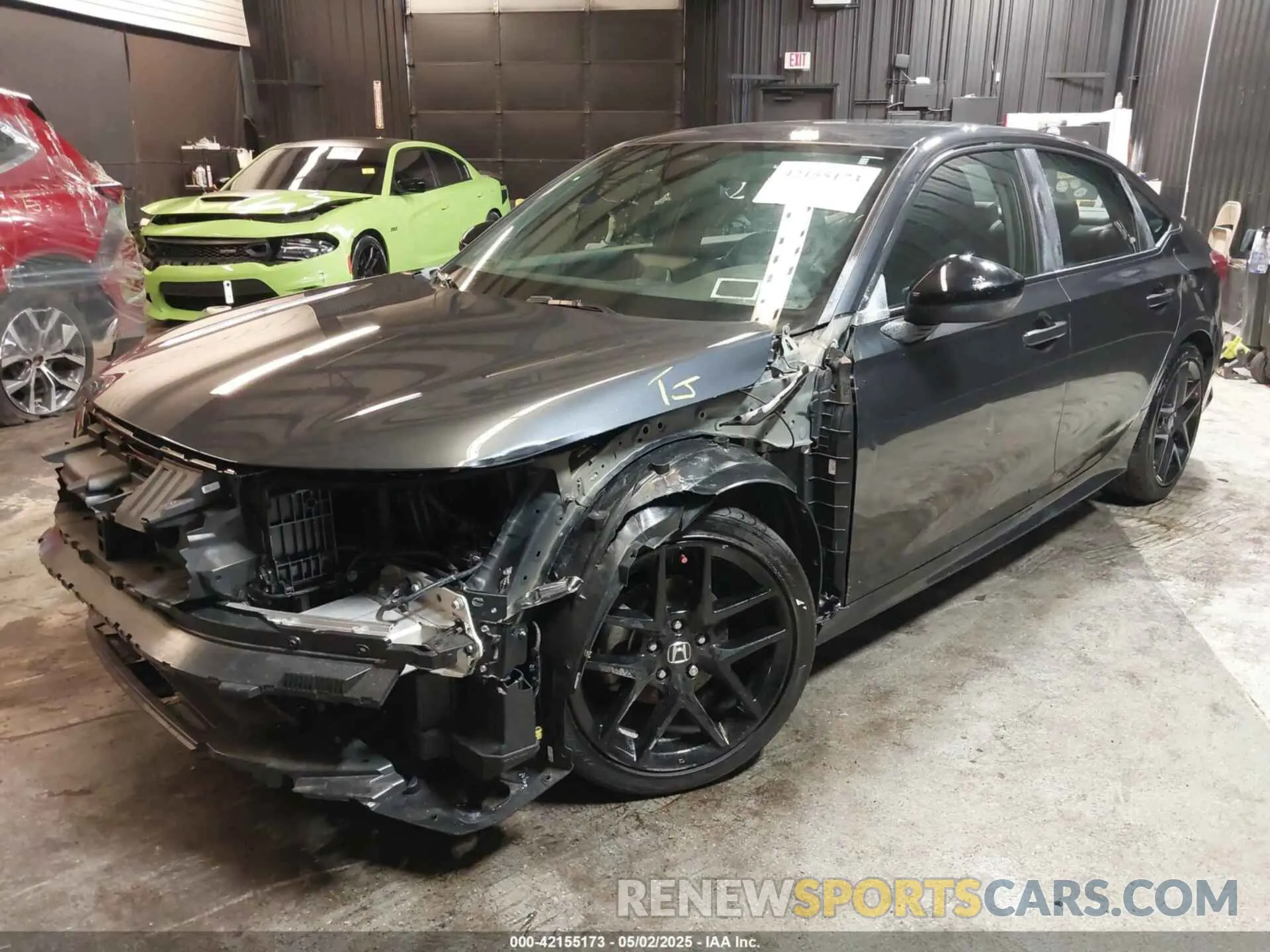 2 Photograph of a damaged car 2HGFE2F53SH514791 HONDA CIVIC 2025