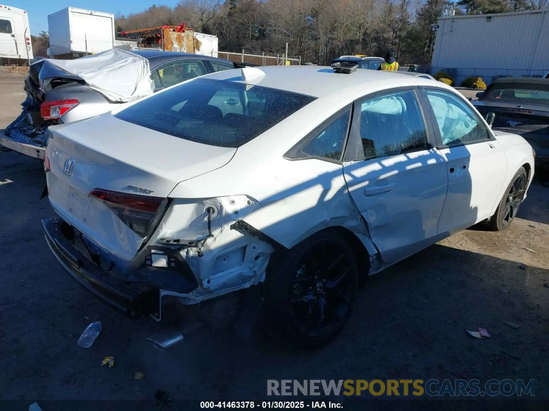 4 Photograph of a damaged car 2HGFE2F53SH517478 HONDA CIVIC 2025