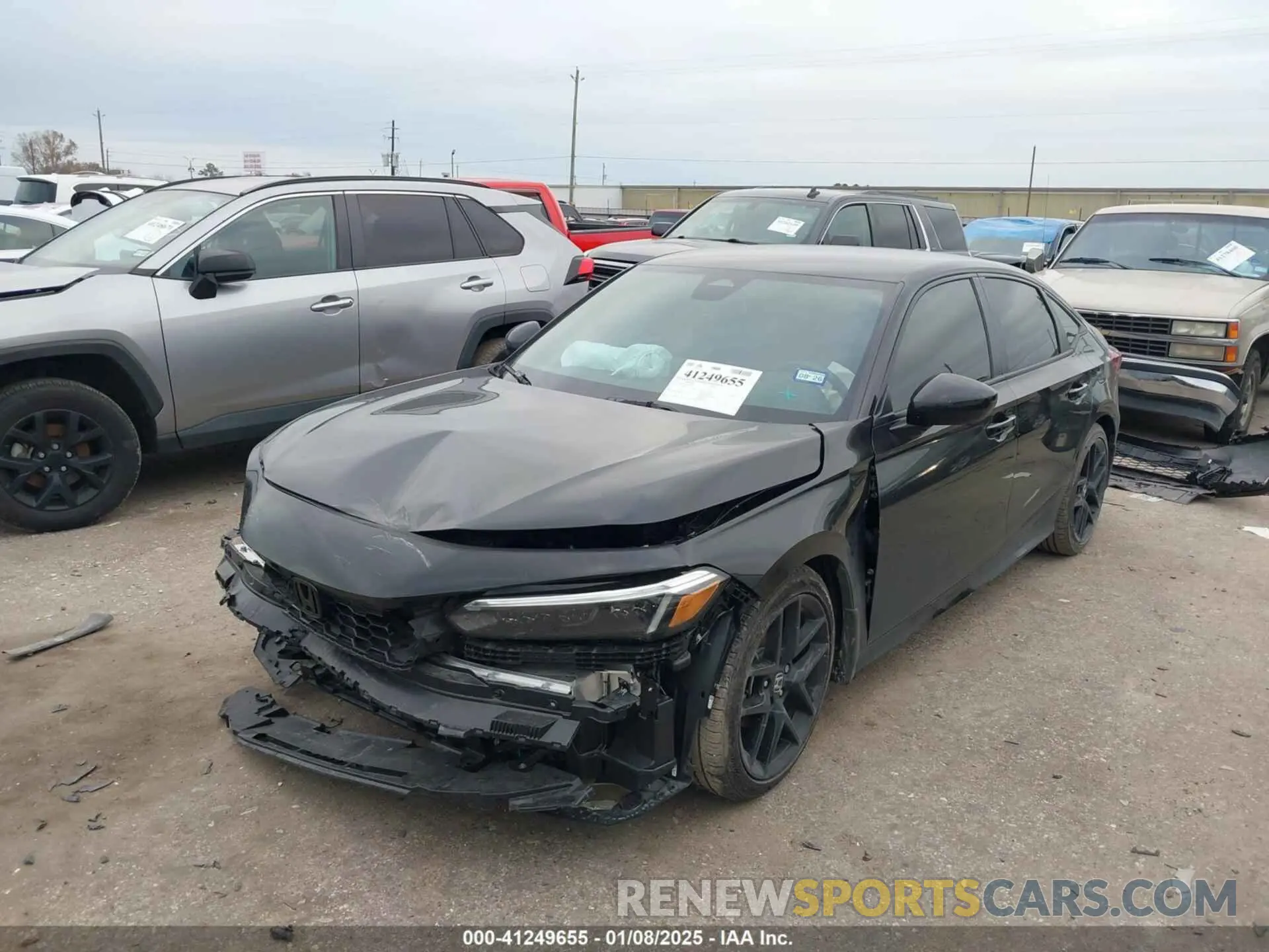 2 Photograph of a damaged car 2HGFE2F53SH520560 HONDA CIVIC 2025