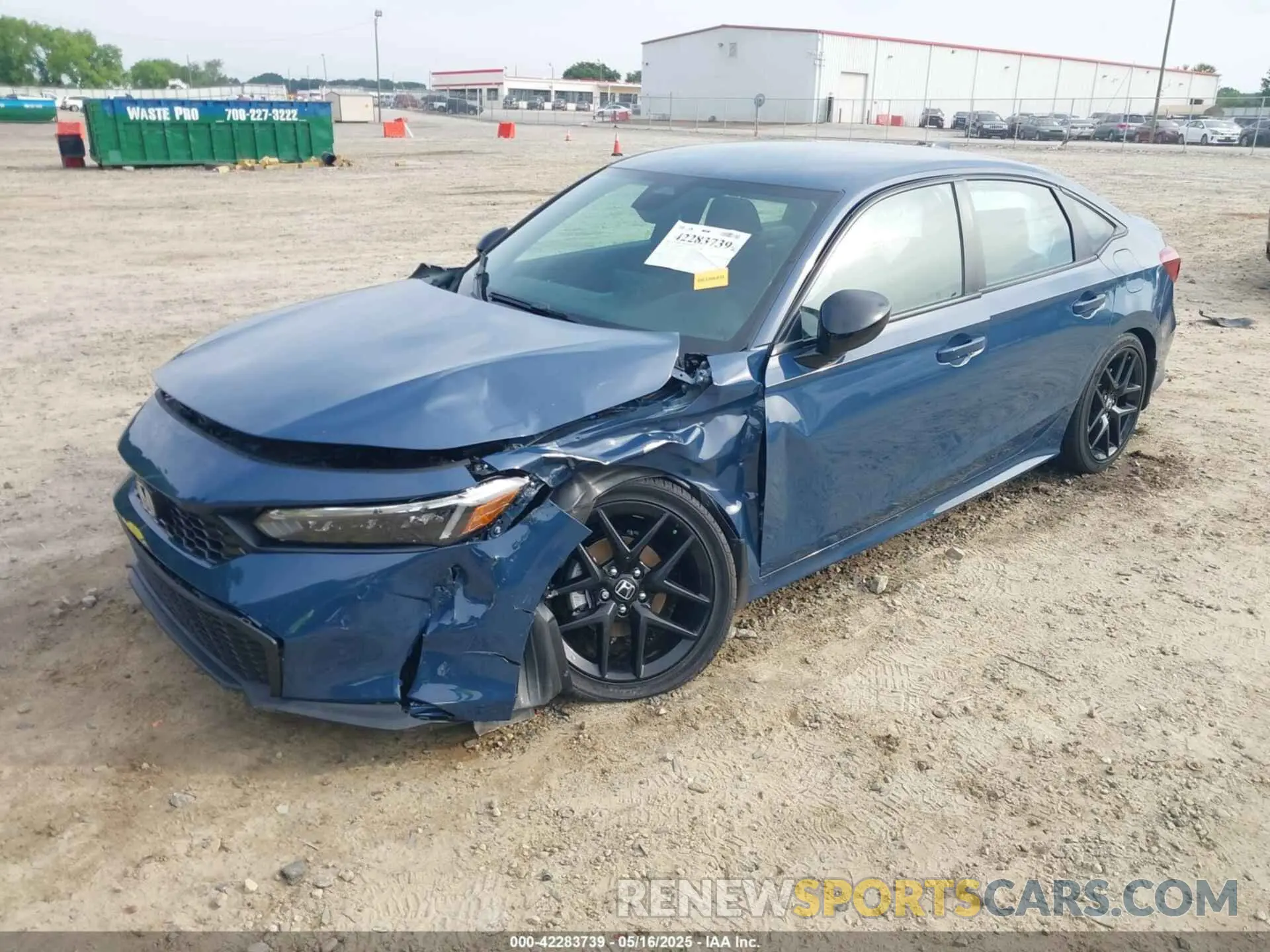 2 Photograph of a damaged car 2HGFE2F53SH525497 HONDA CIVIC 2025