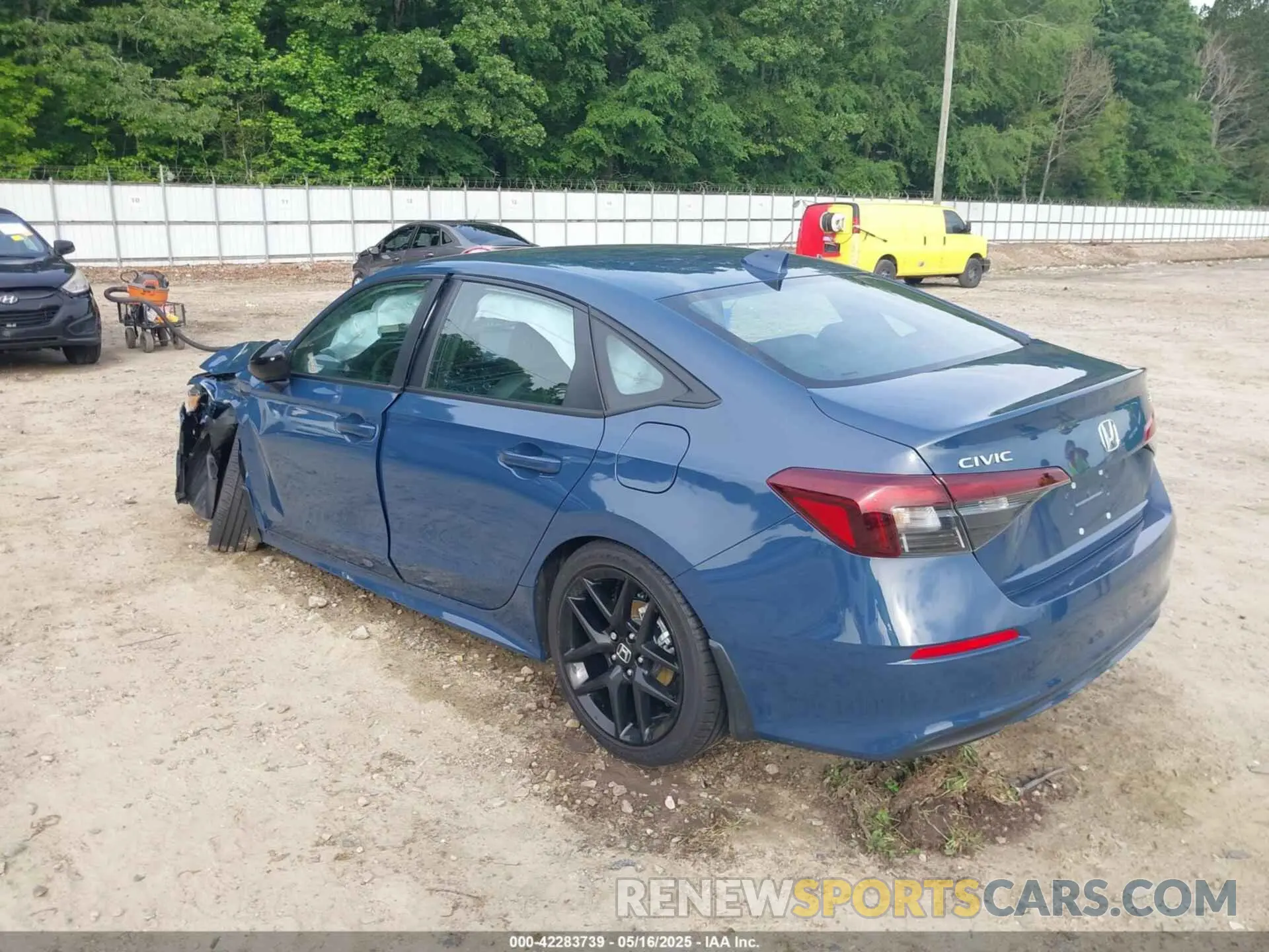 3 Photograph of a damaged car 2HGFE2F53SH525497 HONDA CIVIC 2025
