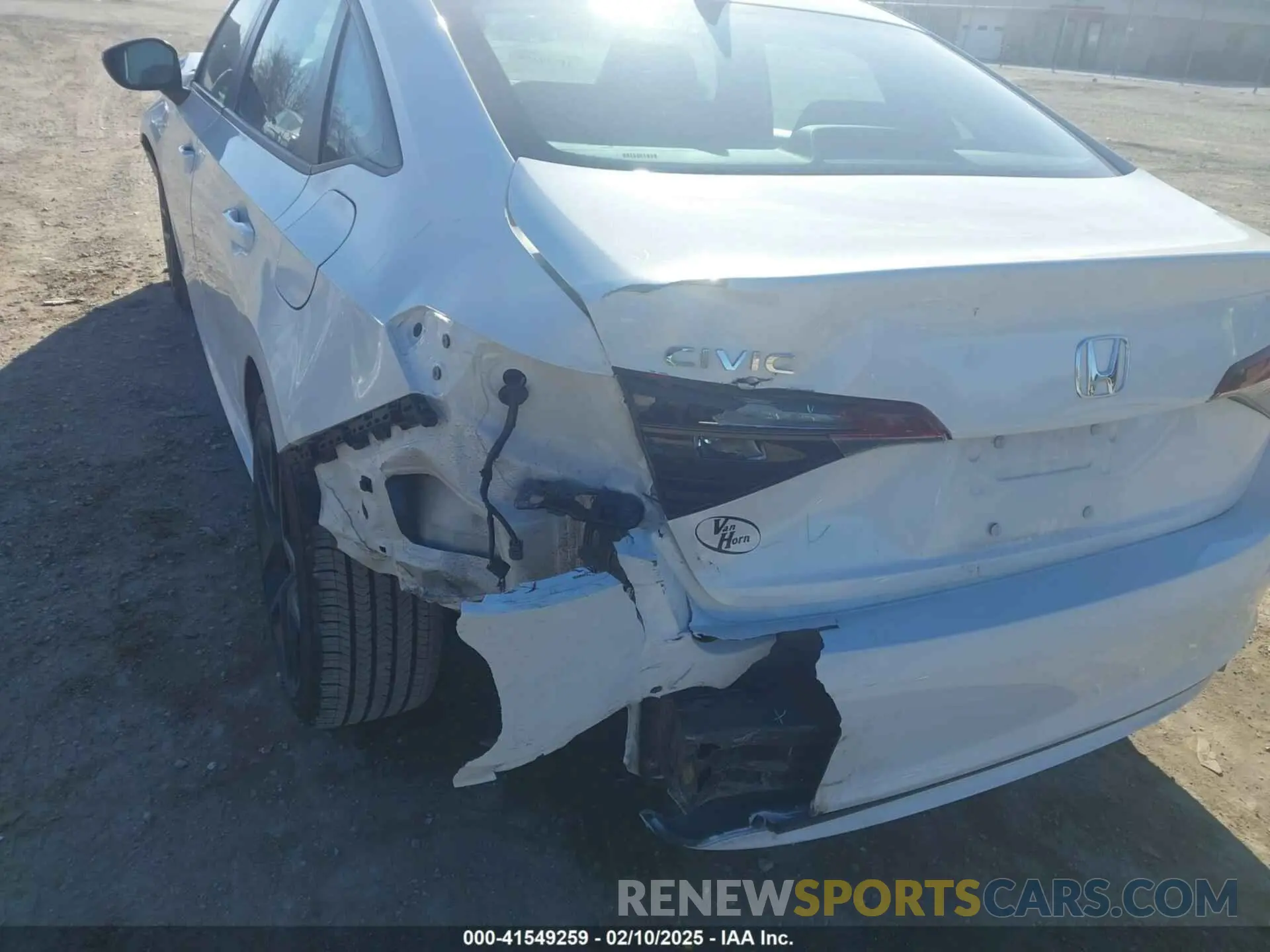 17 Фотография поврежденного автомобиля 2HGFE2F53SH527931 HONDA CIVIC 2025