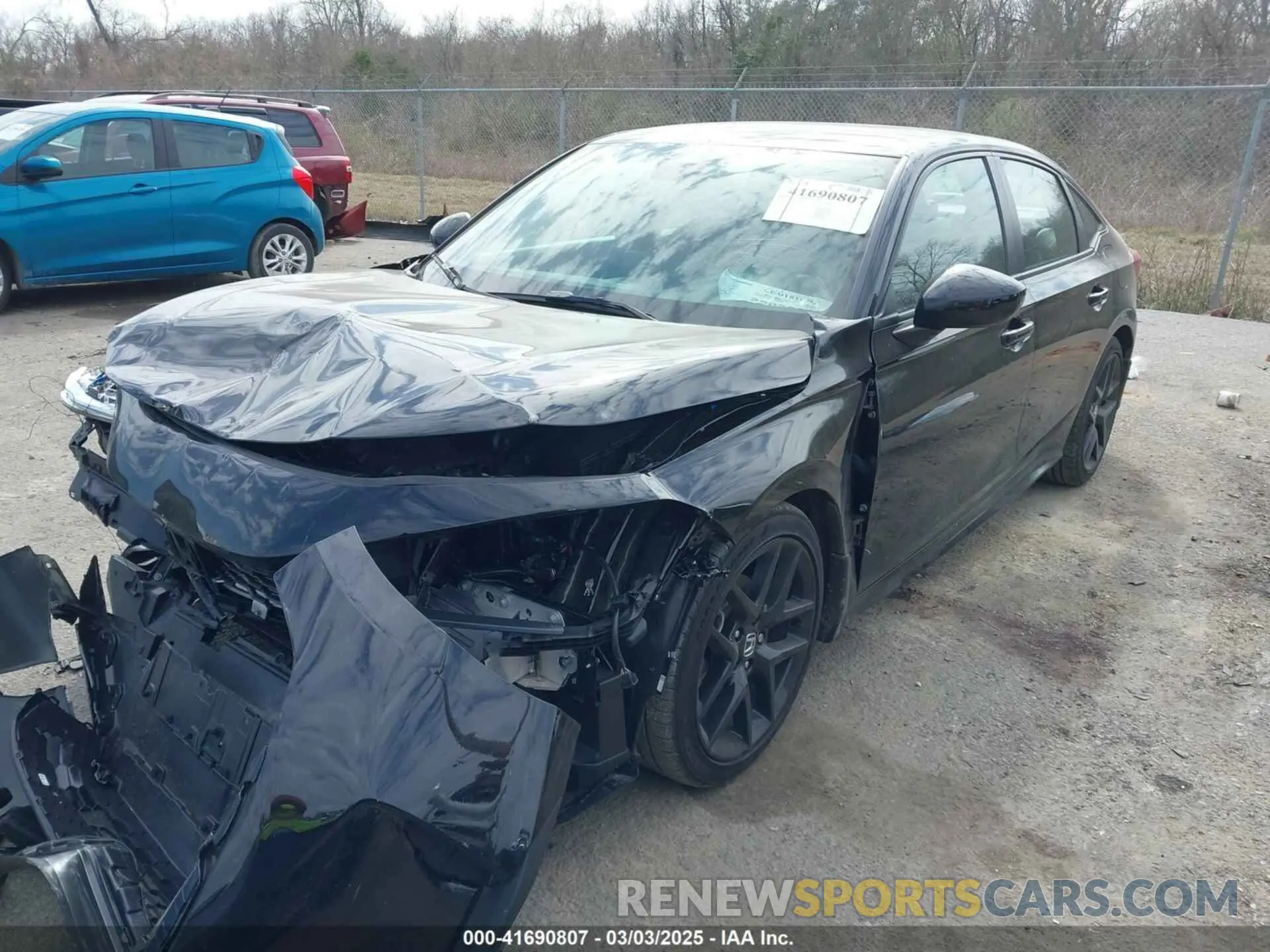 2 Photograph of a damaged car 2HGFE2F53SH546060 HONDA CIVIC 2025