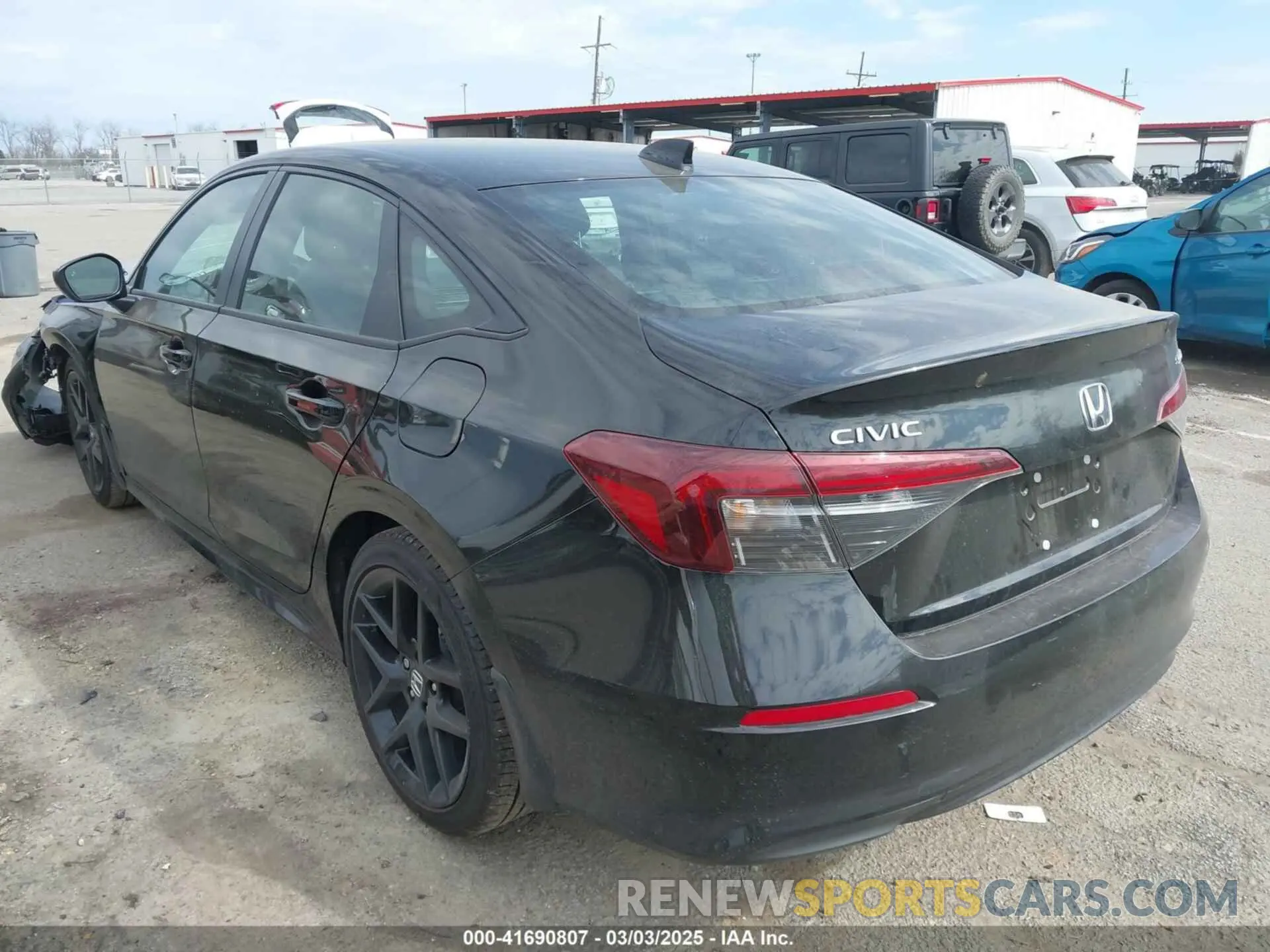3 Photograph of a damaged car 2HGFE2F53SH546060 HONDA CIVIC 2025