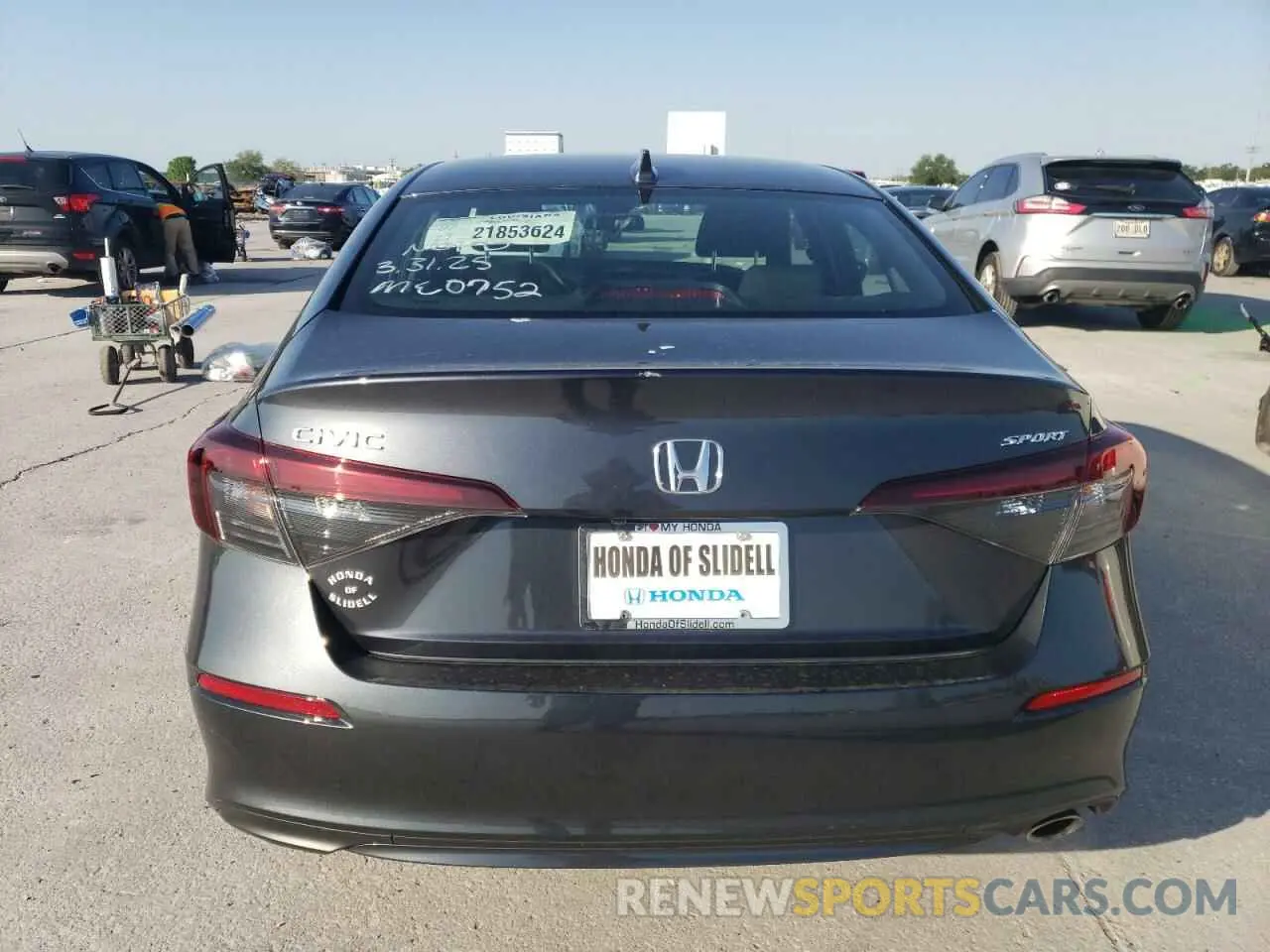 6 Photograph of a damaged car 2HGFE2F53SH560752 HONDA CIVIC 2025