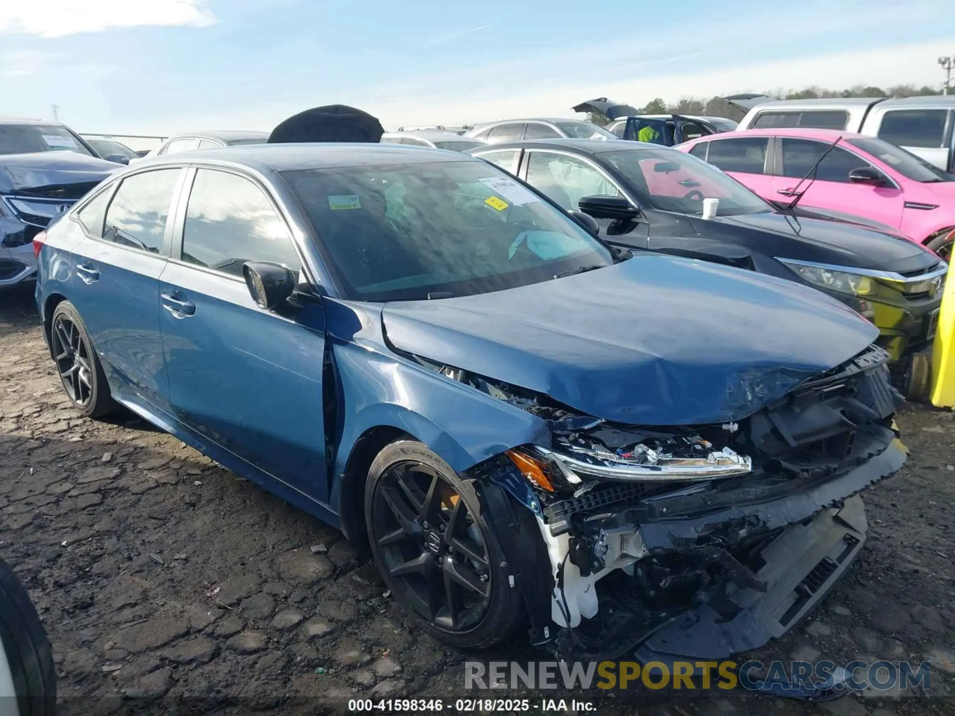 13 Photograph of a damaged car 2HGFE2F54SH506800 HONDA CIVIC 2025