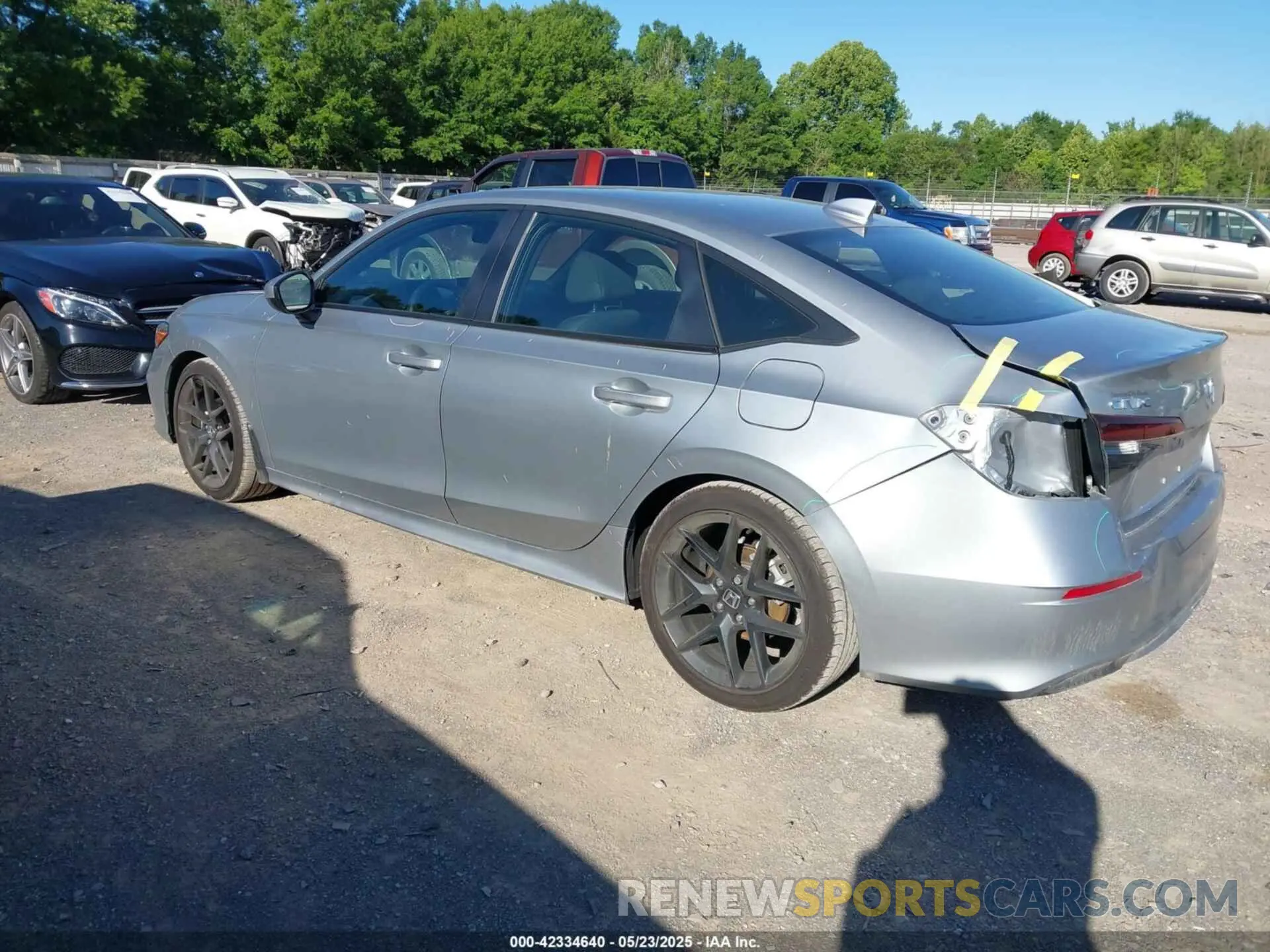 3 Photograph of a damaged car 2HGFE2F54SH522656 HONDA CIVIC 2025