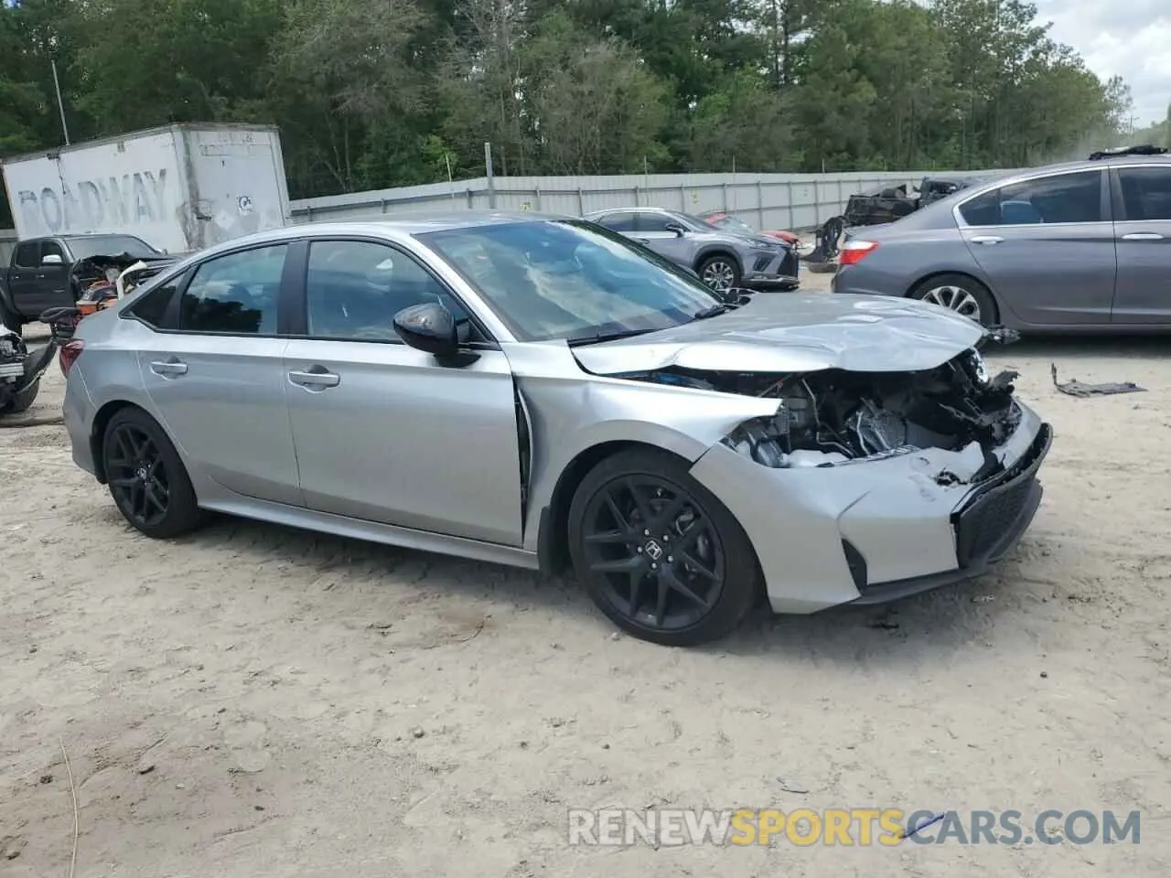 4 Photograph of a damaged car 2HGFE2F54SH546911 HONDA CIVIC 2025