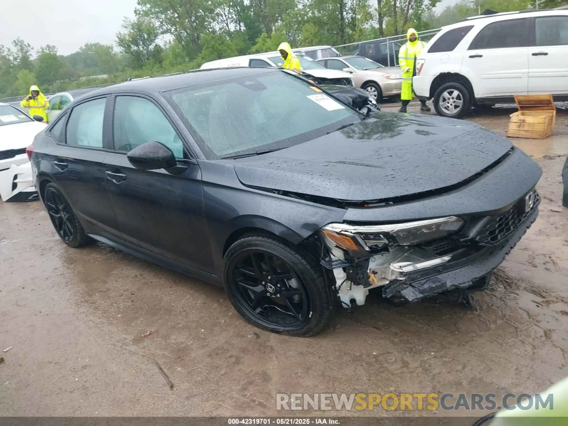 1 Photograph of a damaged car 2HGFE2F54SH574868 HONDA CIVIC 2025
