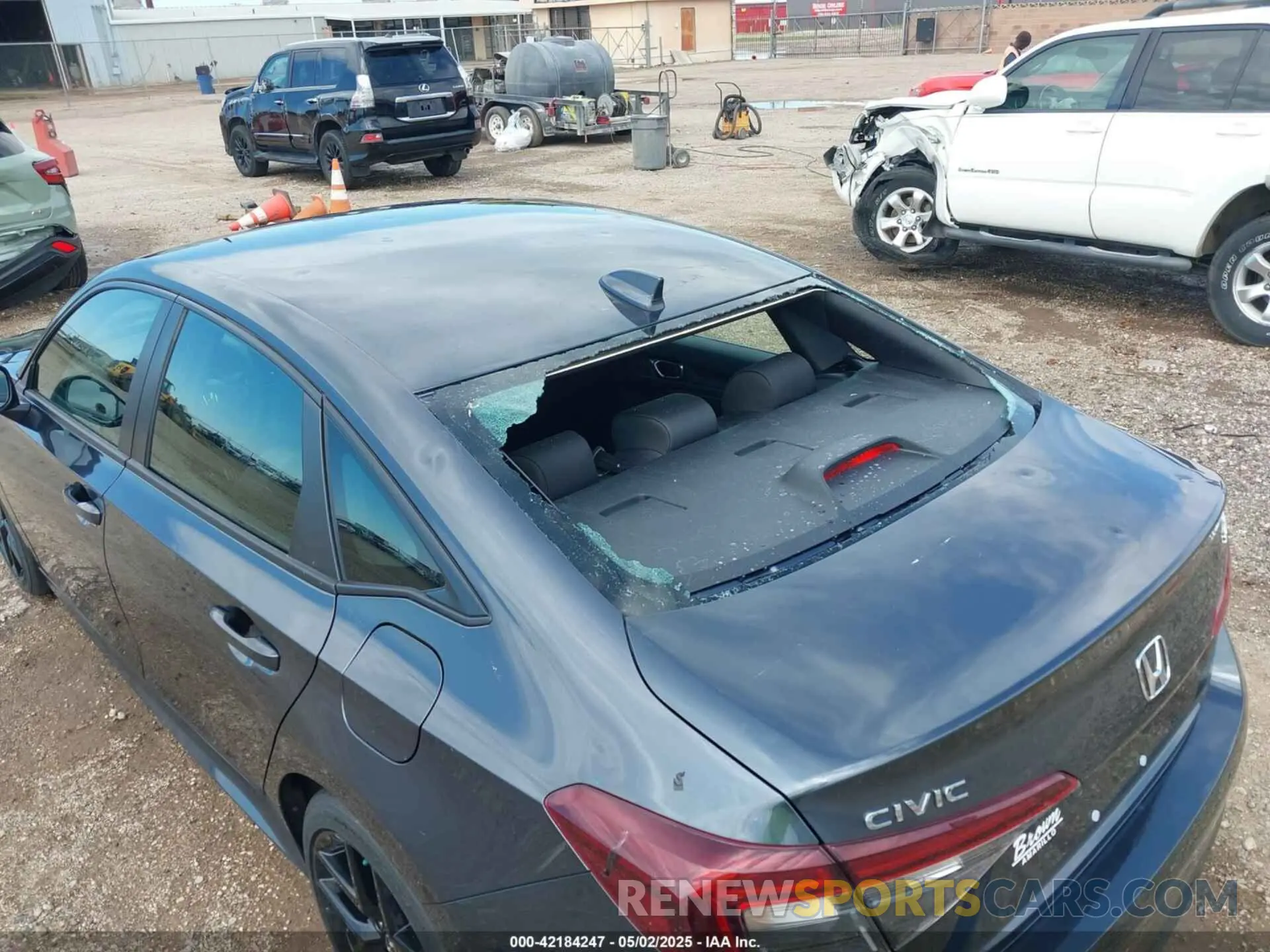 6 Фотография поврежденного автомобиля 2HGFE2F54SH581948 HONDA CIVIC 2025