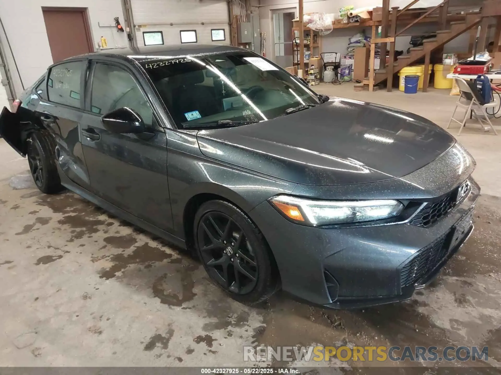1 Photograph of a damaged car 2HGFE2F54SH585014 HONDA CIVIC 2025