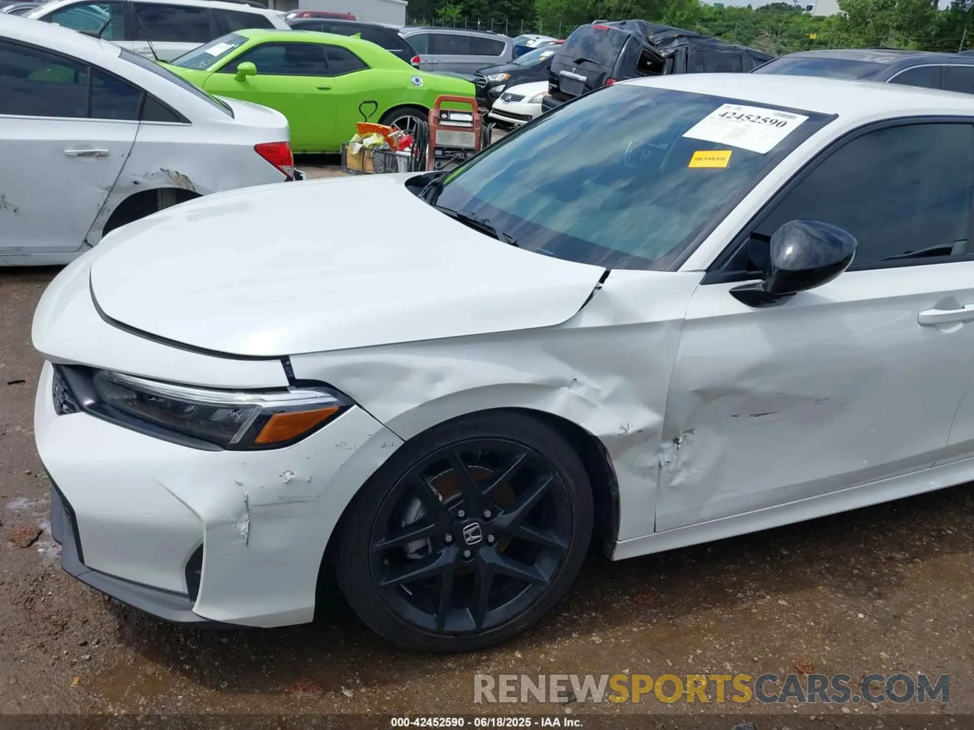 6 Photograph of a damaged car 2HGFE2F55SH510810 HONDA CIVIC 2025