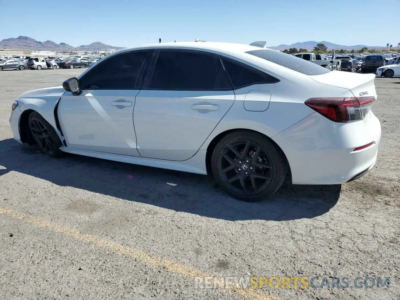 2 Photograph of a damaged car 2HGFE2F55SH518793 HONDA CIVIC 2025