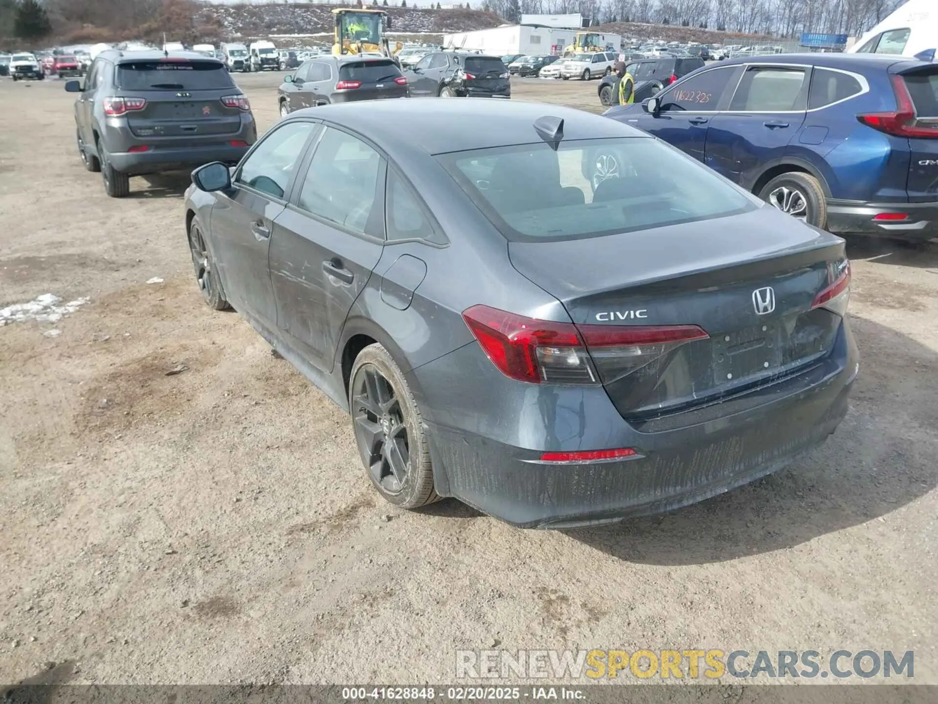 3 Photograph of a damaged car 2HGFE2F55SH520916 HONDA CIVIC 2025