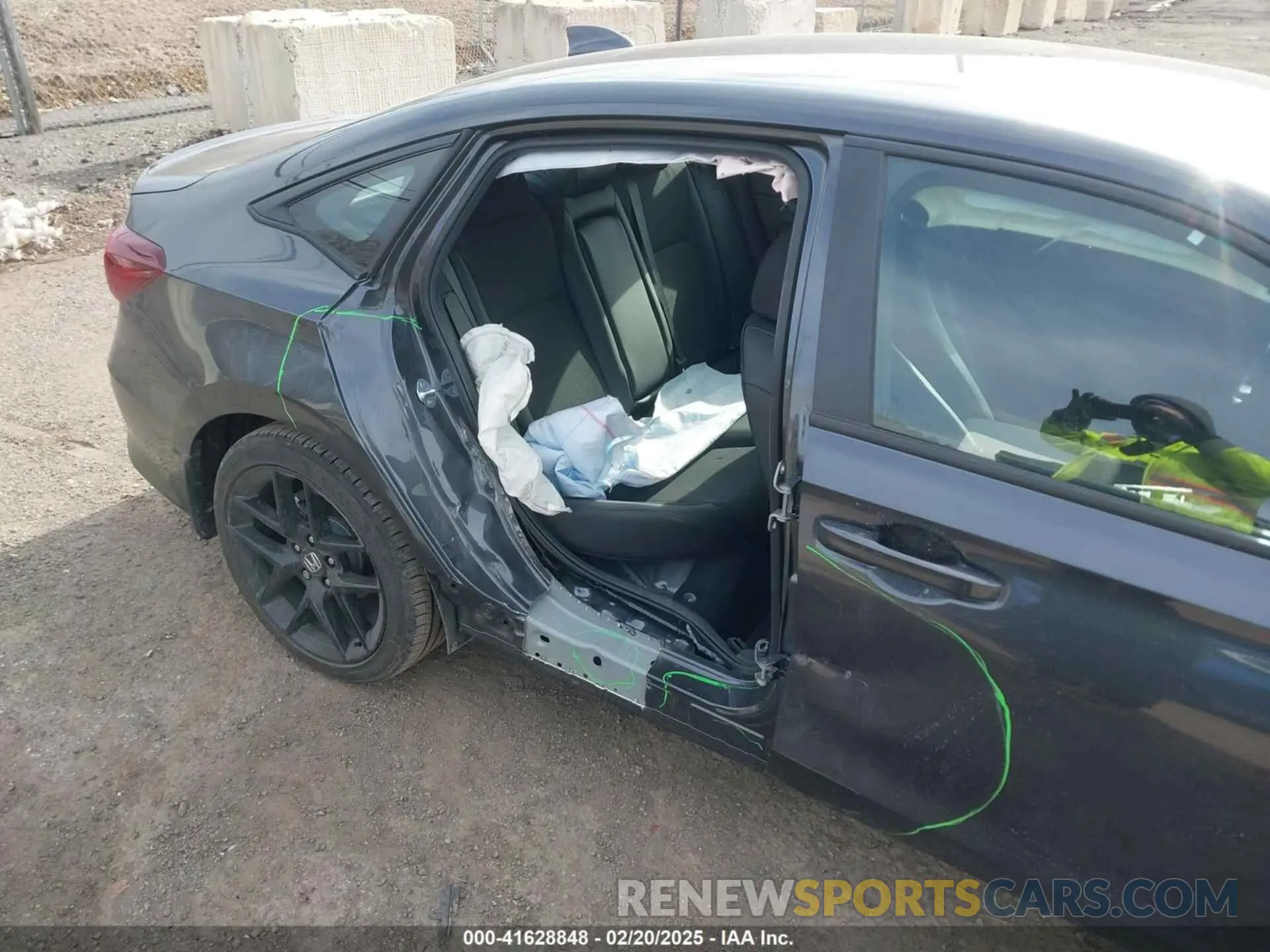 6 Photograph of a damaged car 2HGFE2F55SH520916 HONDA CIVIC 2025