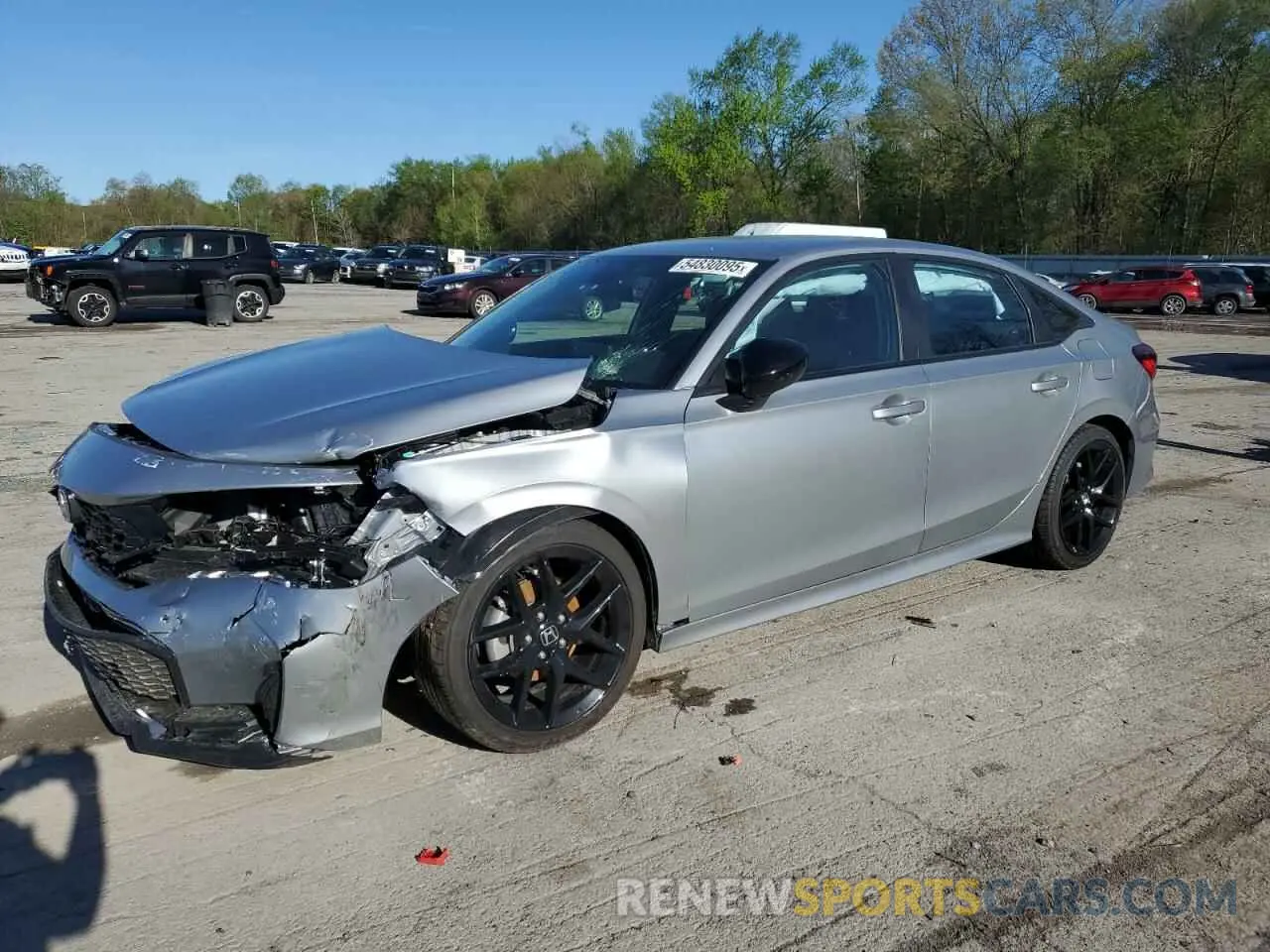 1 Photograph of a damaged car 2HGFE2F55SH530491 HONDA CIVIC 2025