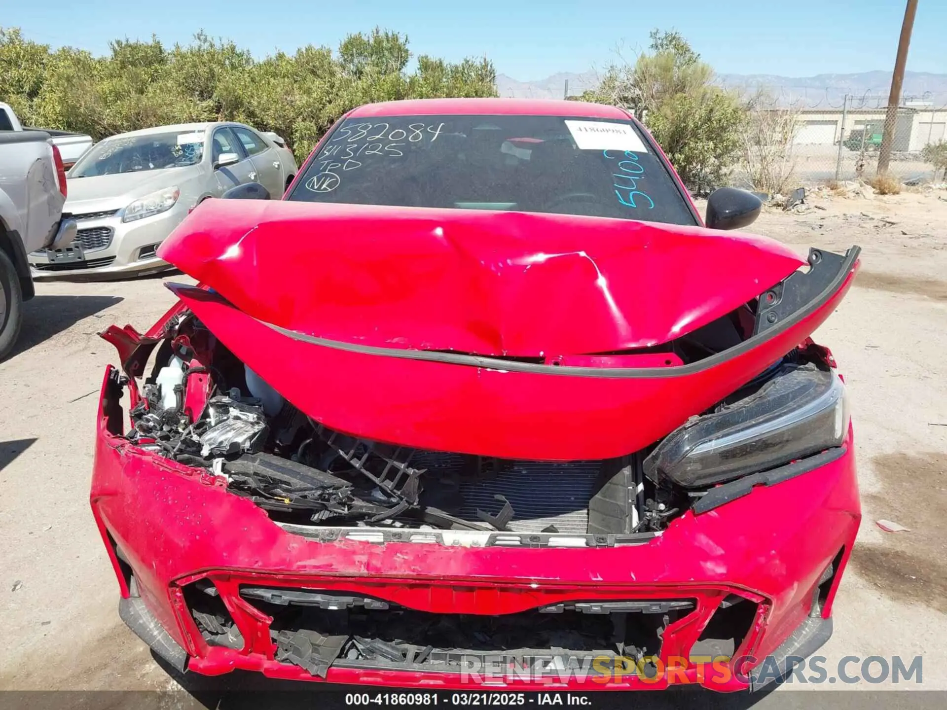 11 Фотография поврежденного автомобиля 2HGFE2F55SH540275 HONDA CIVIC 2025