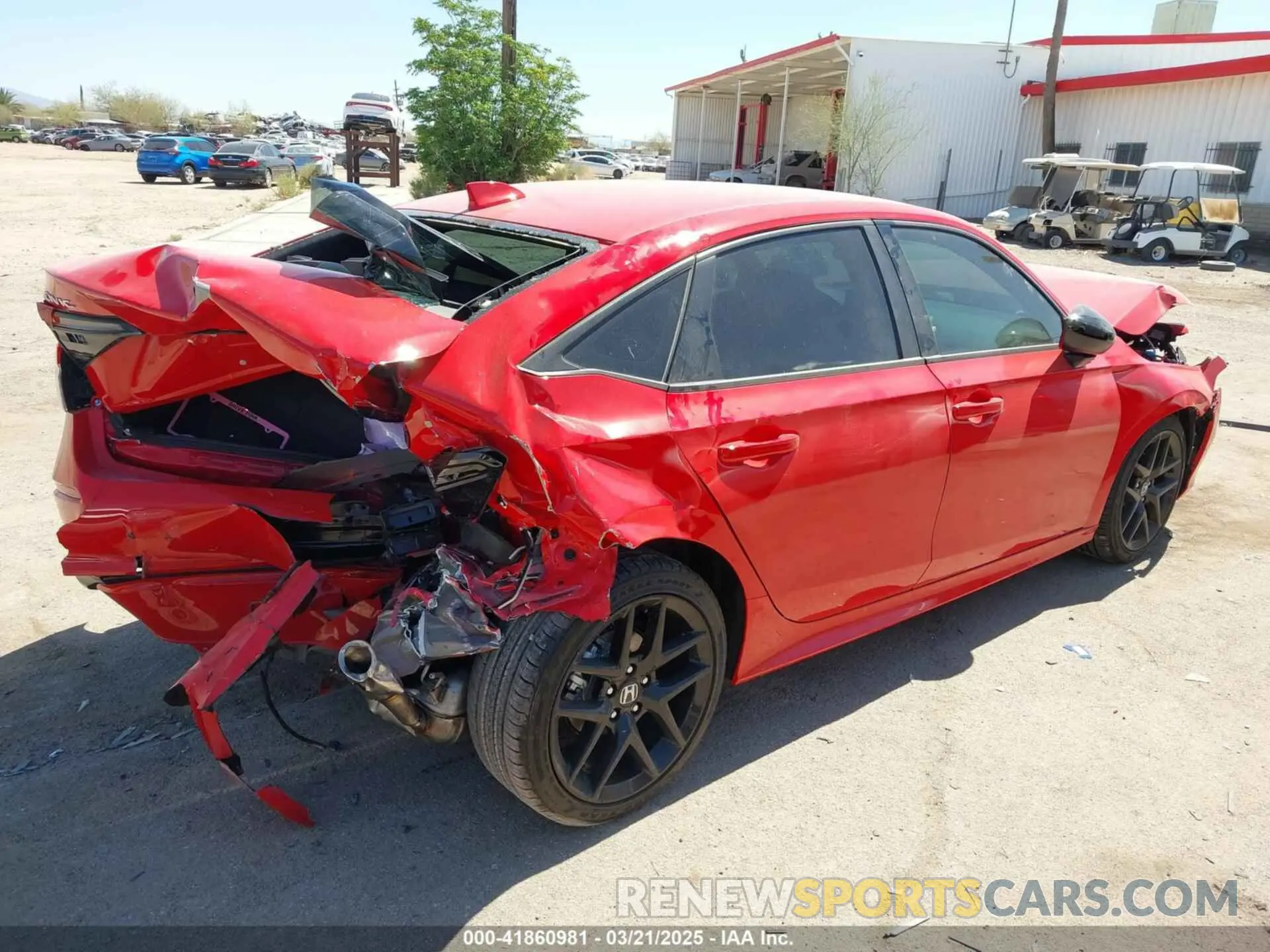 4 Фотография поврежденного автомобиля 2HGFE2F55SH540275 HONDA CIVIC 2025