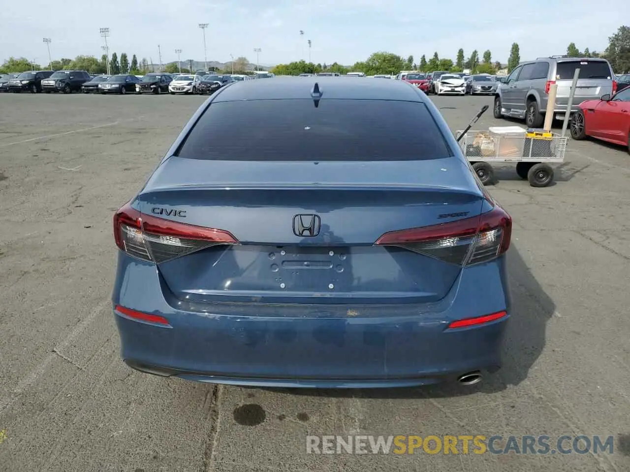 6 Photograph of a damaged car 2HGFE2F55SH546156 HONDA CIVIC 2025