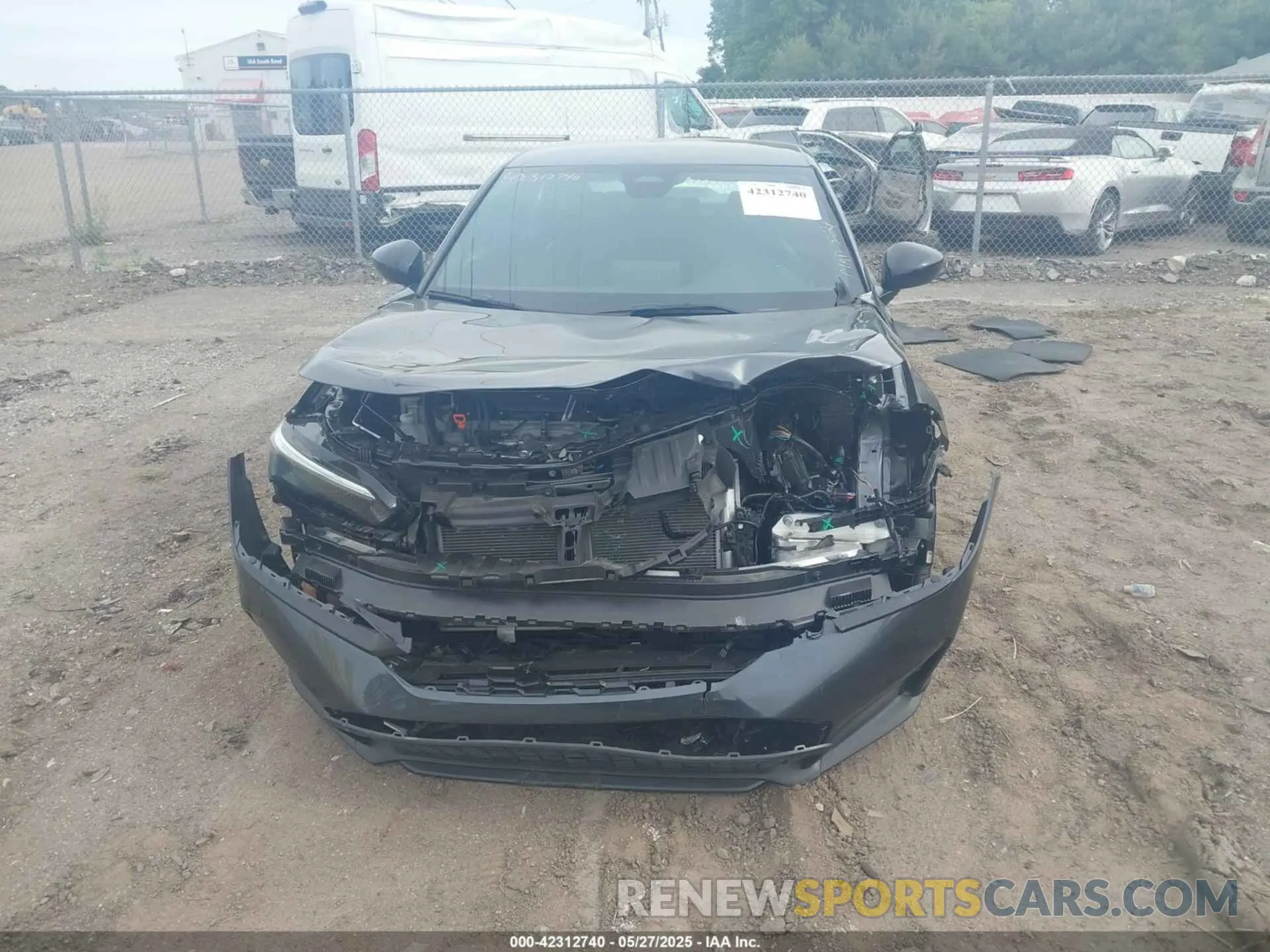12 Photograph of a damaged car 2HGFE2F55SH552183 HONDA CIVIC 2025