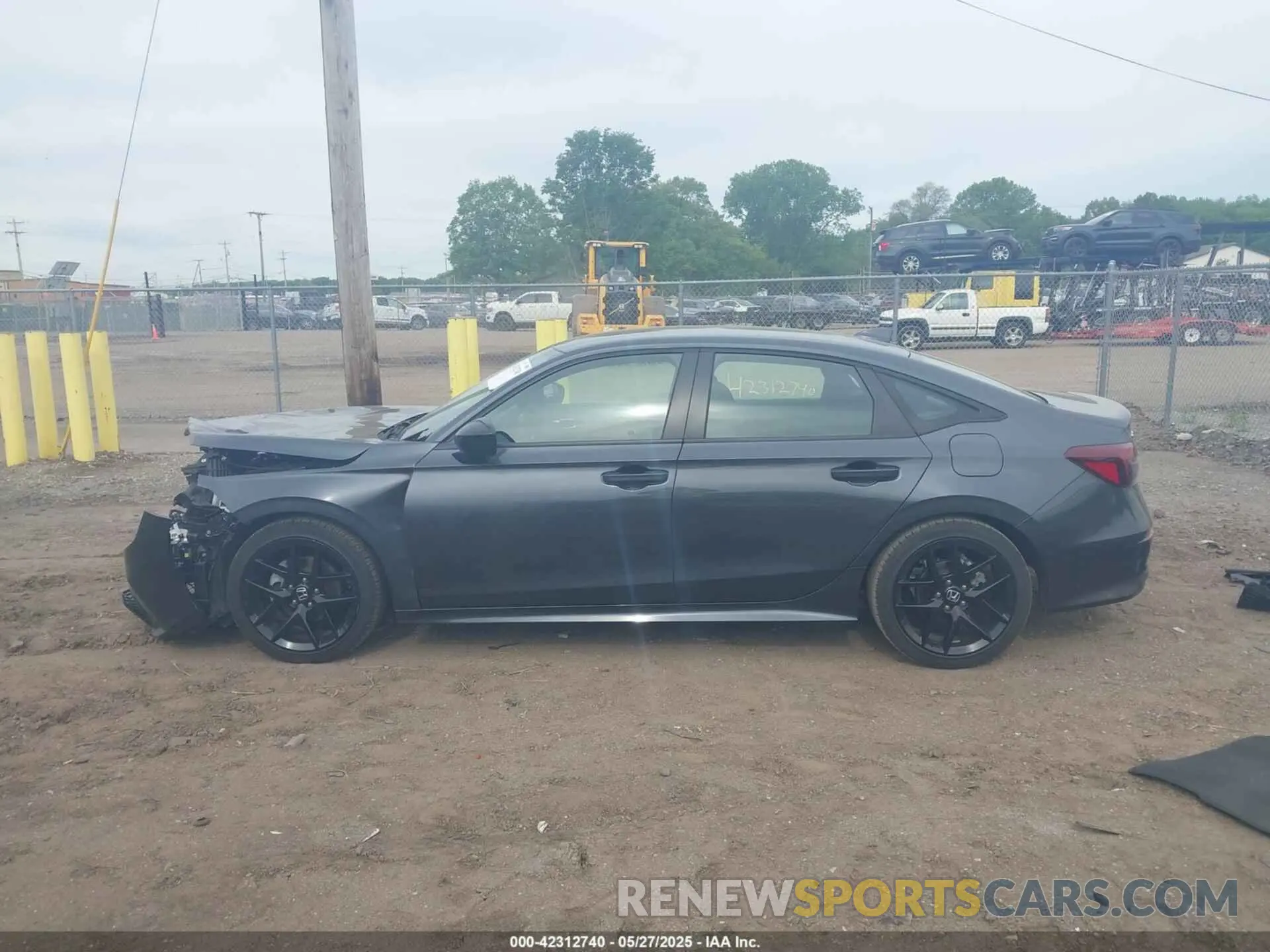 14 Photograph of a damaged car 2HGFE2F55SH552183 HONDA CIVIC 2025