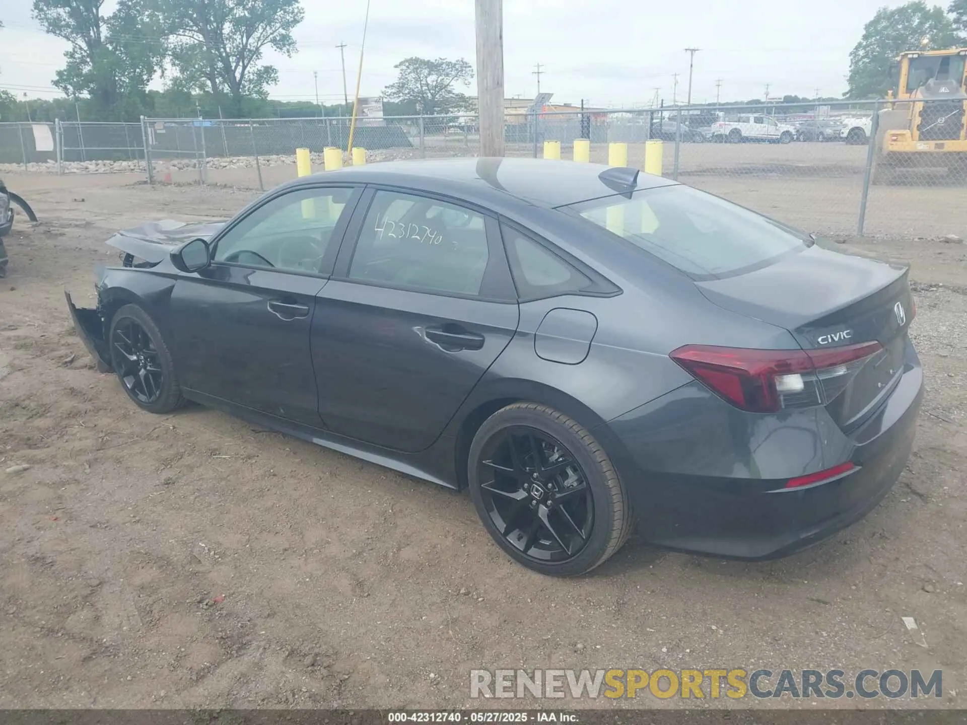 3 Photograph of a damaged car 2HGFE2F55SH552183 HONDA CIVIC 2025
