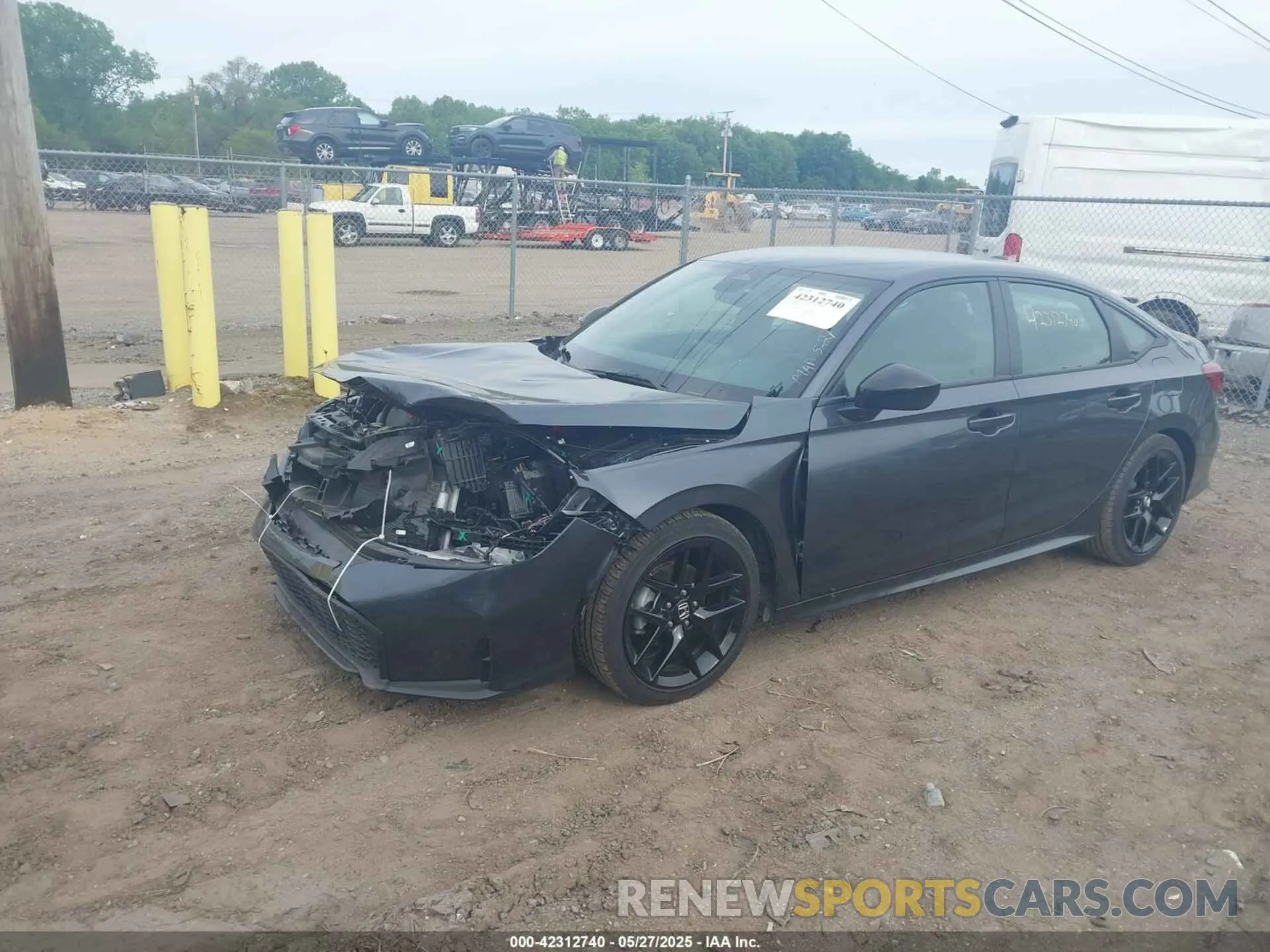 6 Photograph of a damaged car 2HGFE2F55SH552183 HONDA CIVIC 2025