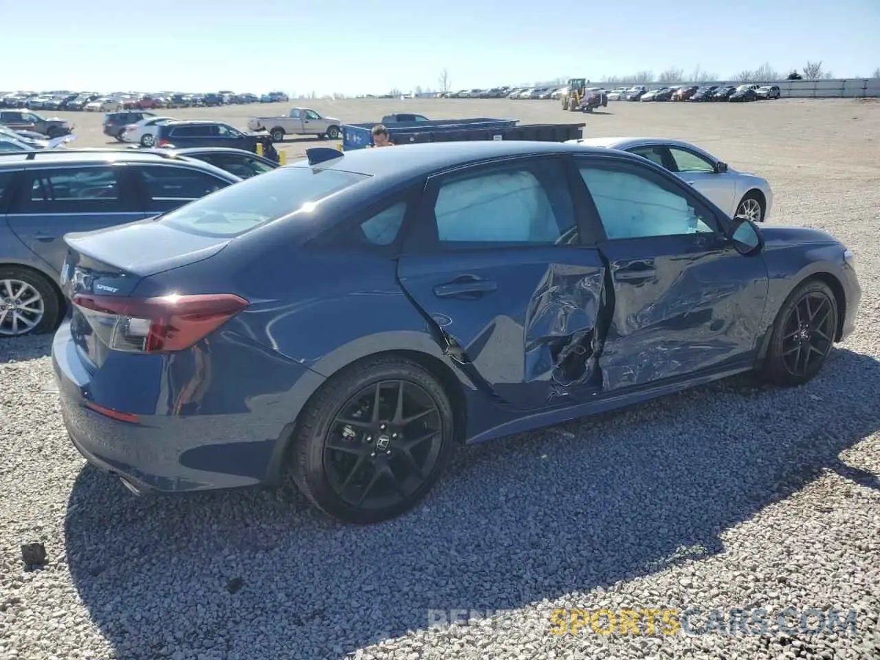 3 Photograph of a damaged car 2HGFE2F55SH559344 HONDA CIVIC 2025