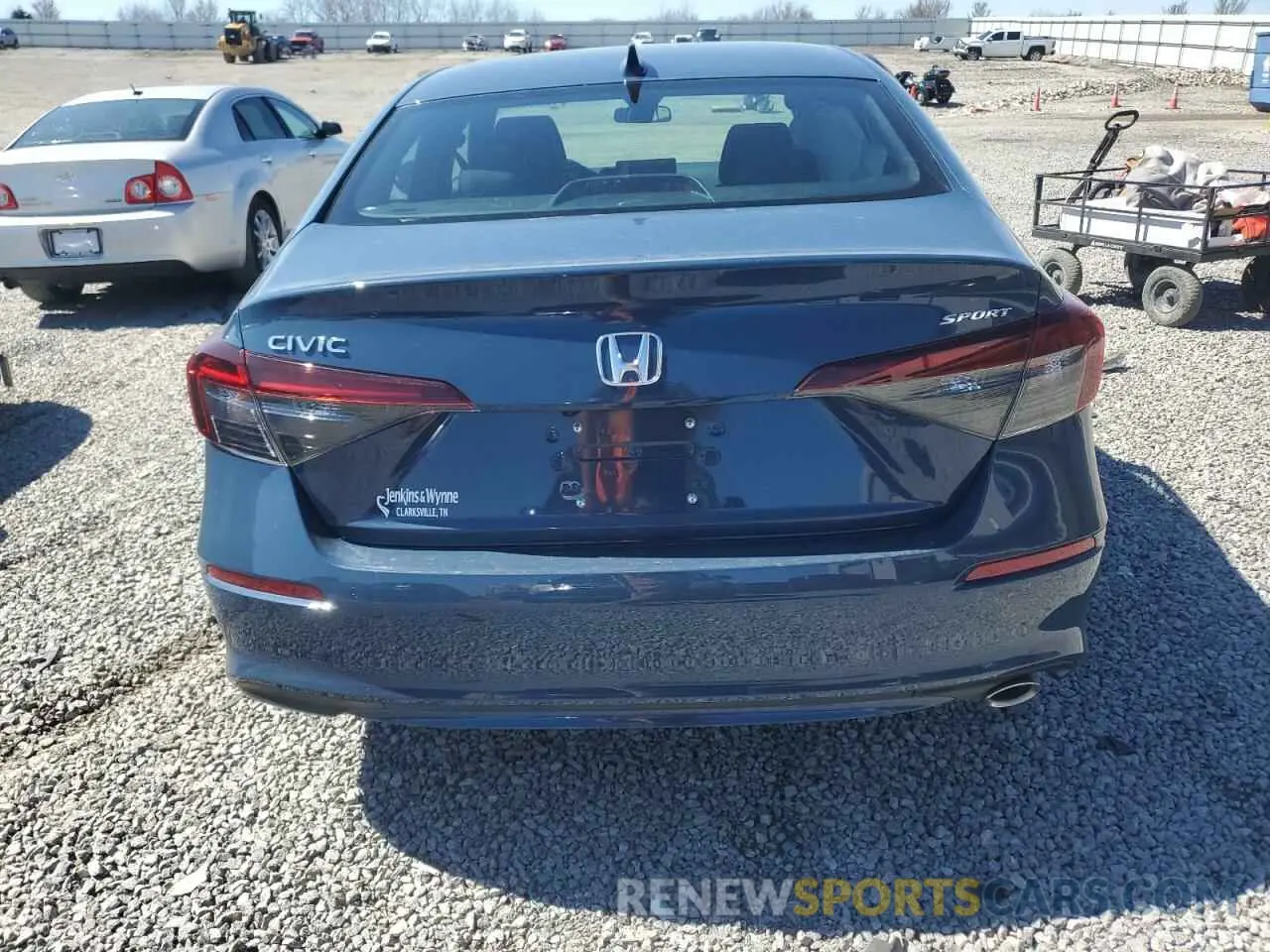 6 Photograph of a damaged car 2HGFE2F55SH559344 HONDA CIVIC 2025