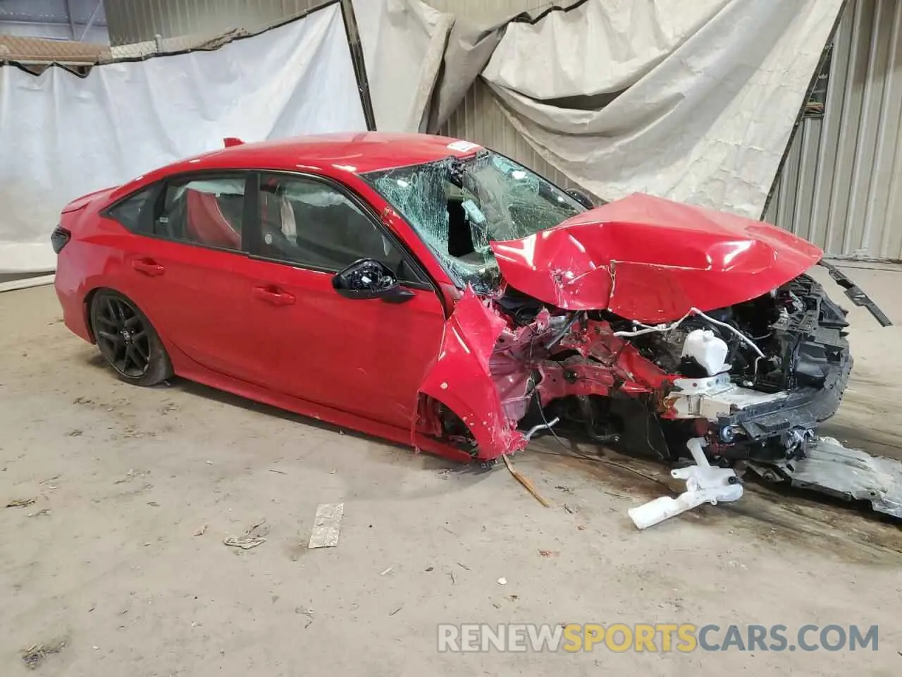 4 Photograph of a damaged car 2HGFE2F55SH569128 HONDA CIVIC 2025