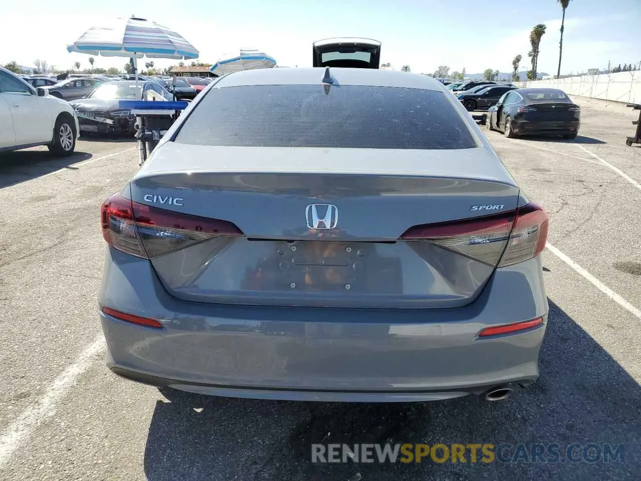 6 Photograph of a damaged car 2HGFE2F56SH502604 HONDA CIVIC 2025